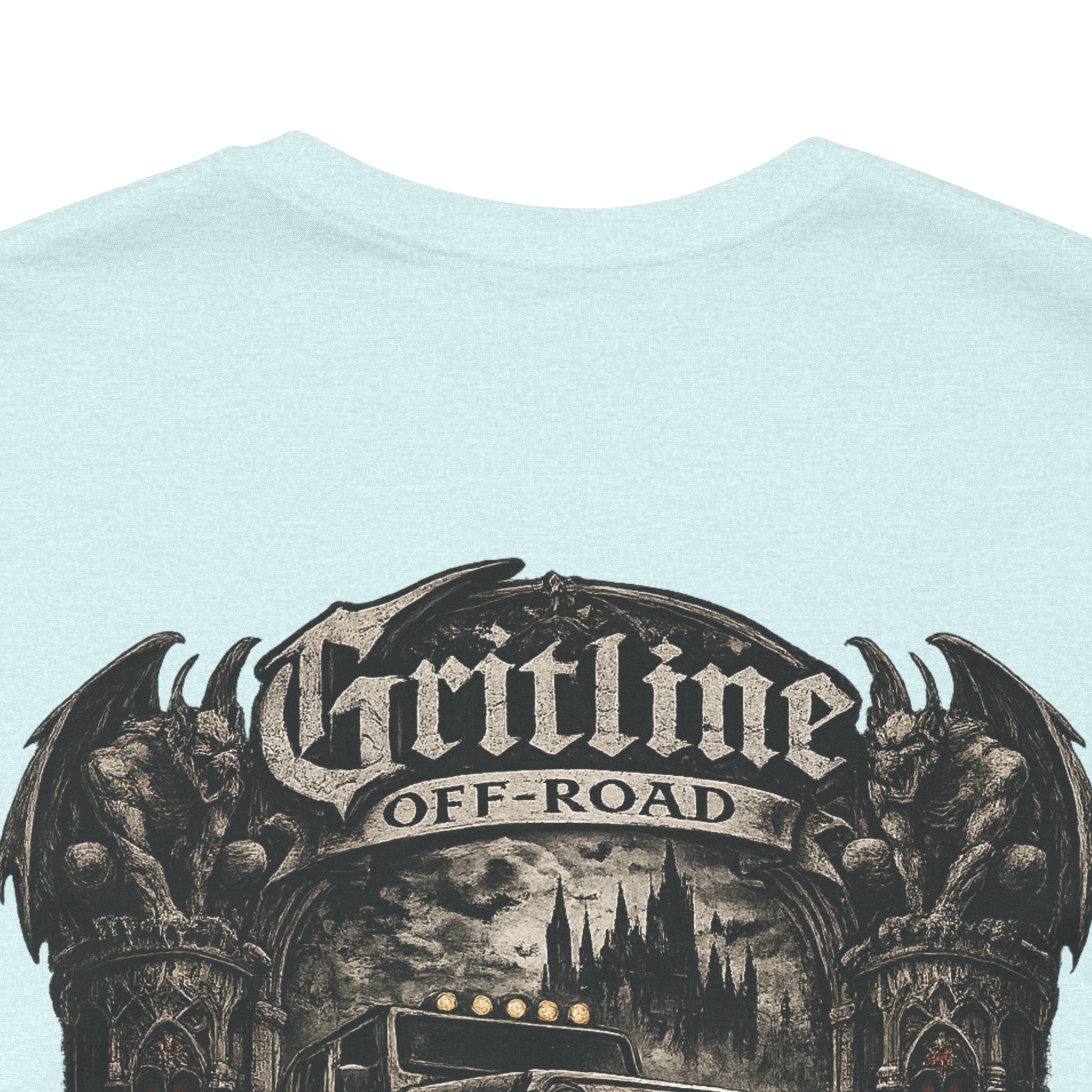 Off-Road Gritline Graphic Tee — "Gritline Off-Road" Skull & Jeep Shirt