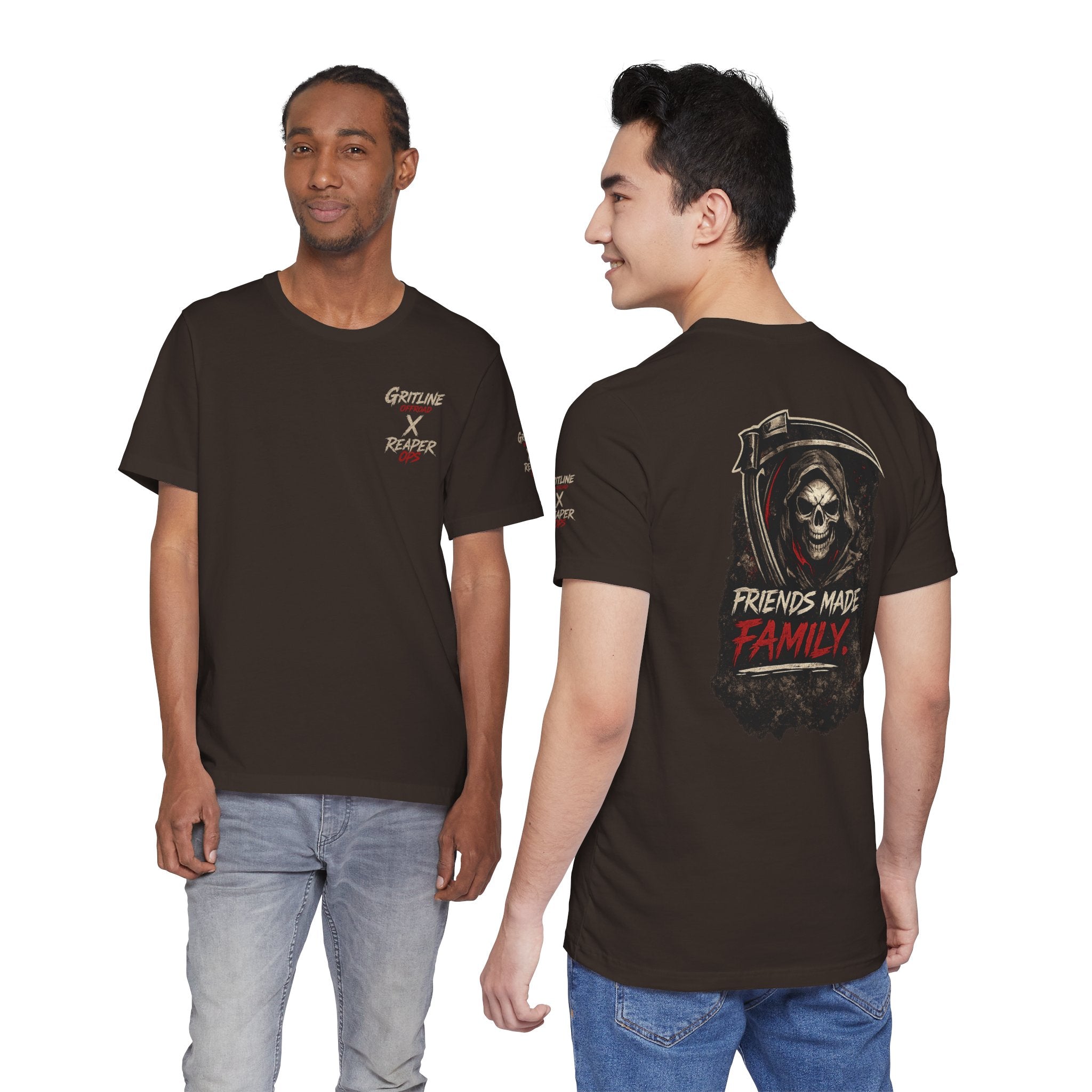 Grim Reaper "Friends Made Family" Graphic Tee