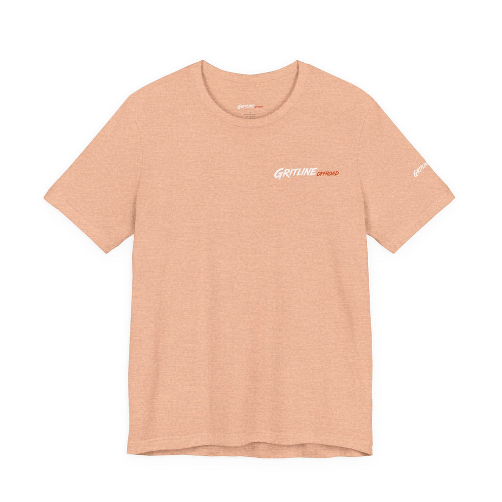 Off-Road Adventure Tee — "Gritline" Jeep Mountain Graphic