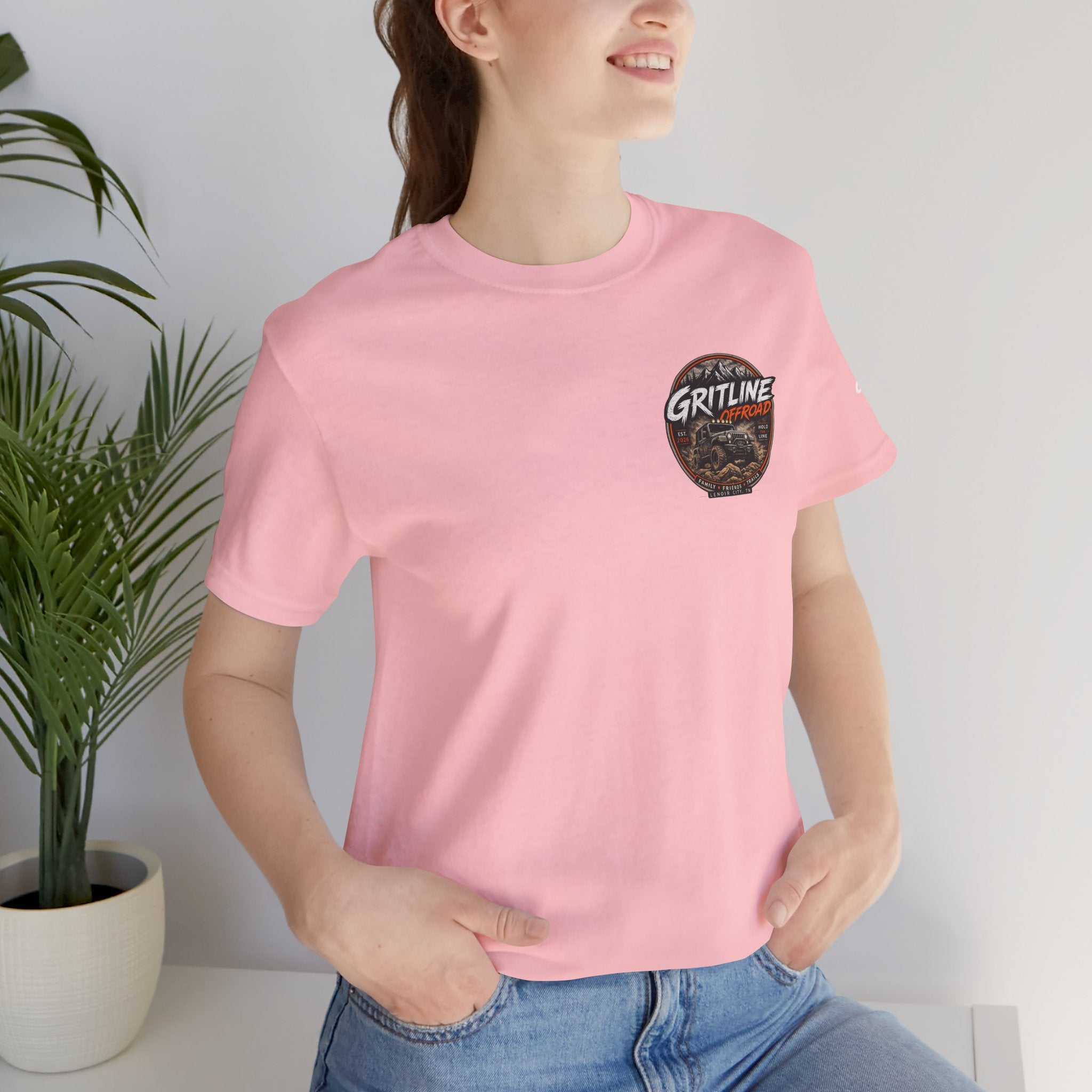 Gritline Offroad Jeep T‑Shirt — Adventure 4x4 Truck Trail Tee