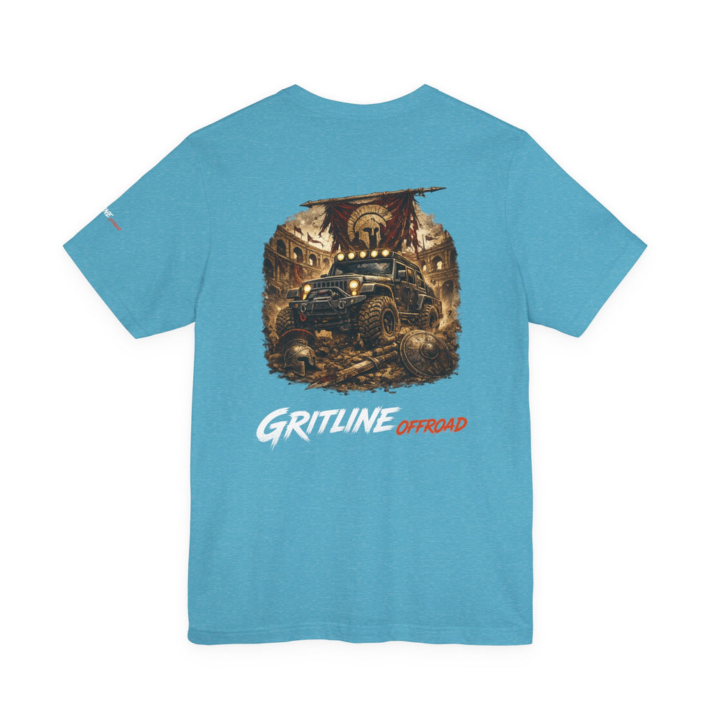 Offroad Jeep Graphic Tee — "Gritline Offroad" Adventure T-Shirt