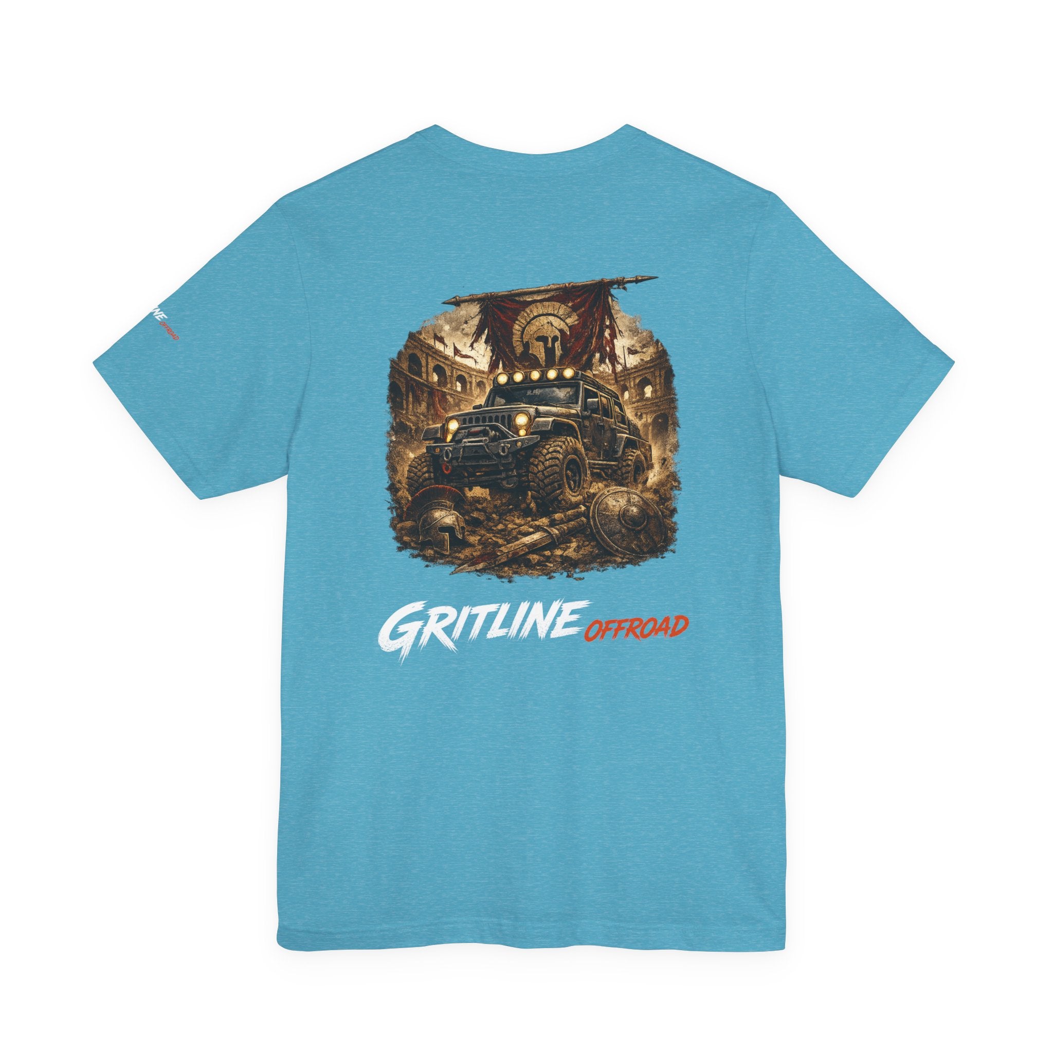 Offroad Jeep Graphic Tee — "Gritline Offroad" Adventure T-Shirt
