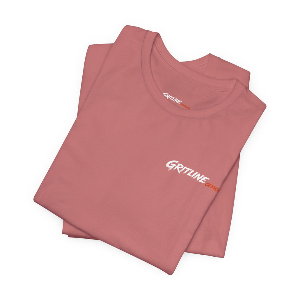 Off-Road Adventure Tee — "Gritline" Jeep Mountain Graphic