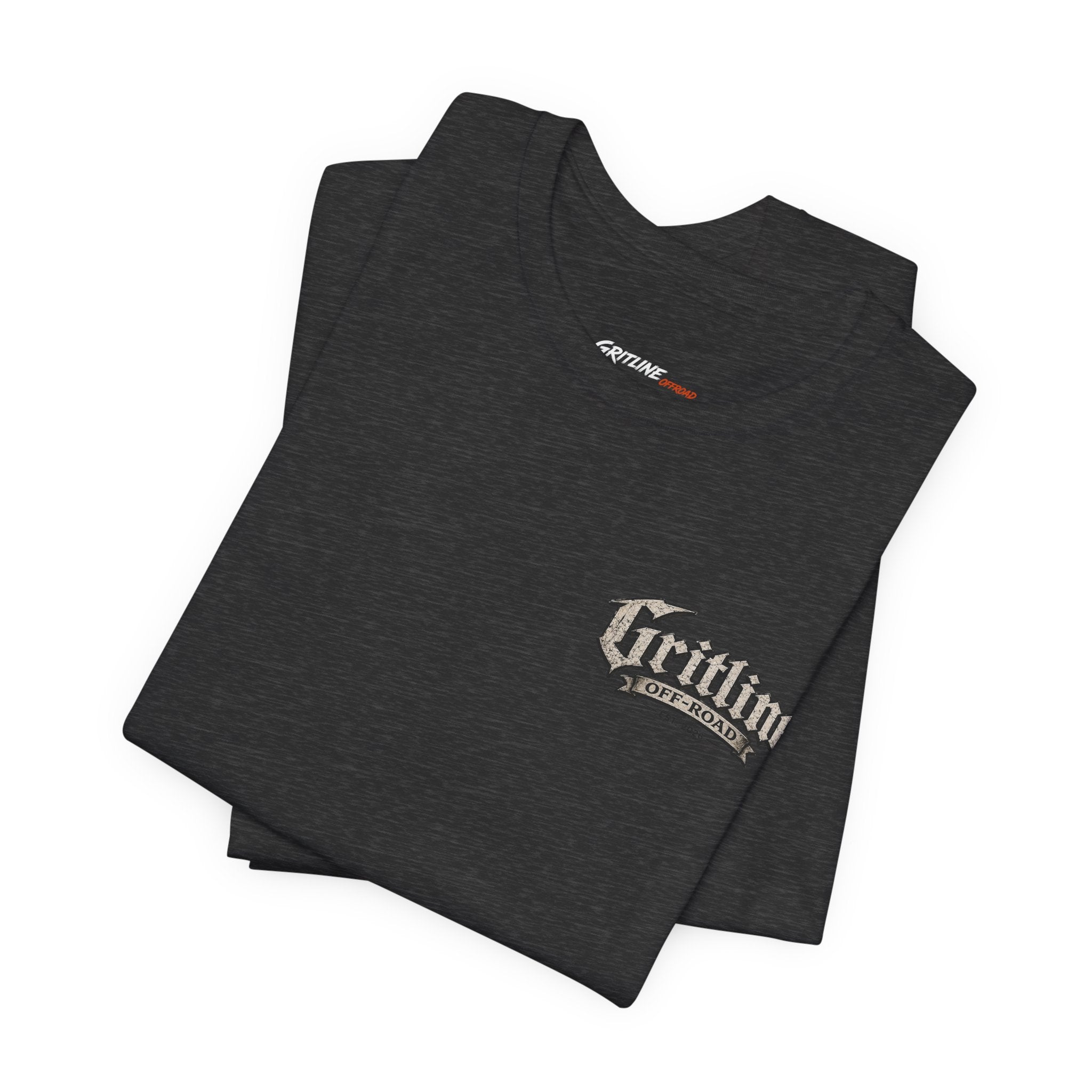 Off-Road Gritline Graphic Tee — "Gritline Off-Road" Skull & Jeep Shirt
