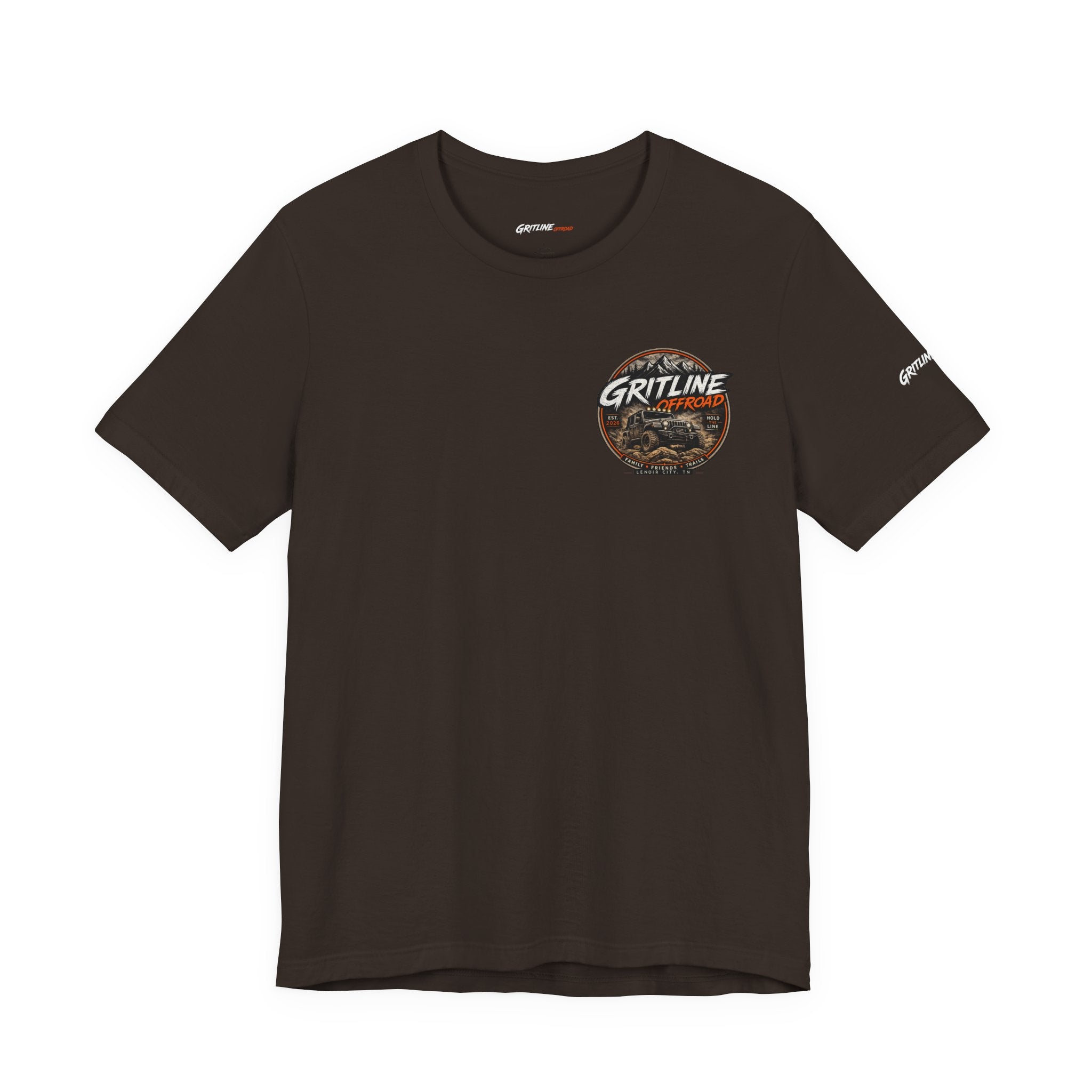 Gritline Offroad Jeep T‑Shirt — Adventure 4x4 Truck Trail Tee