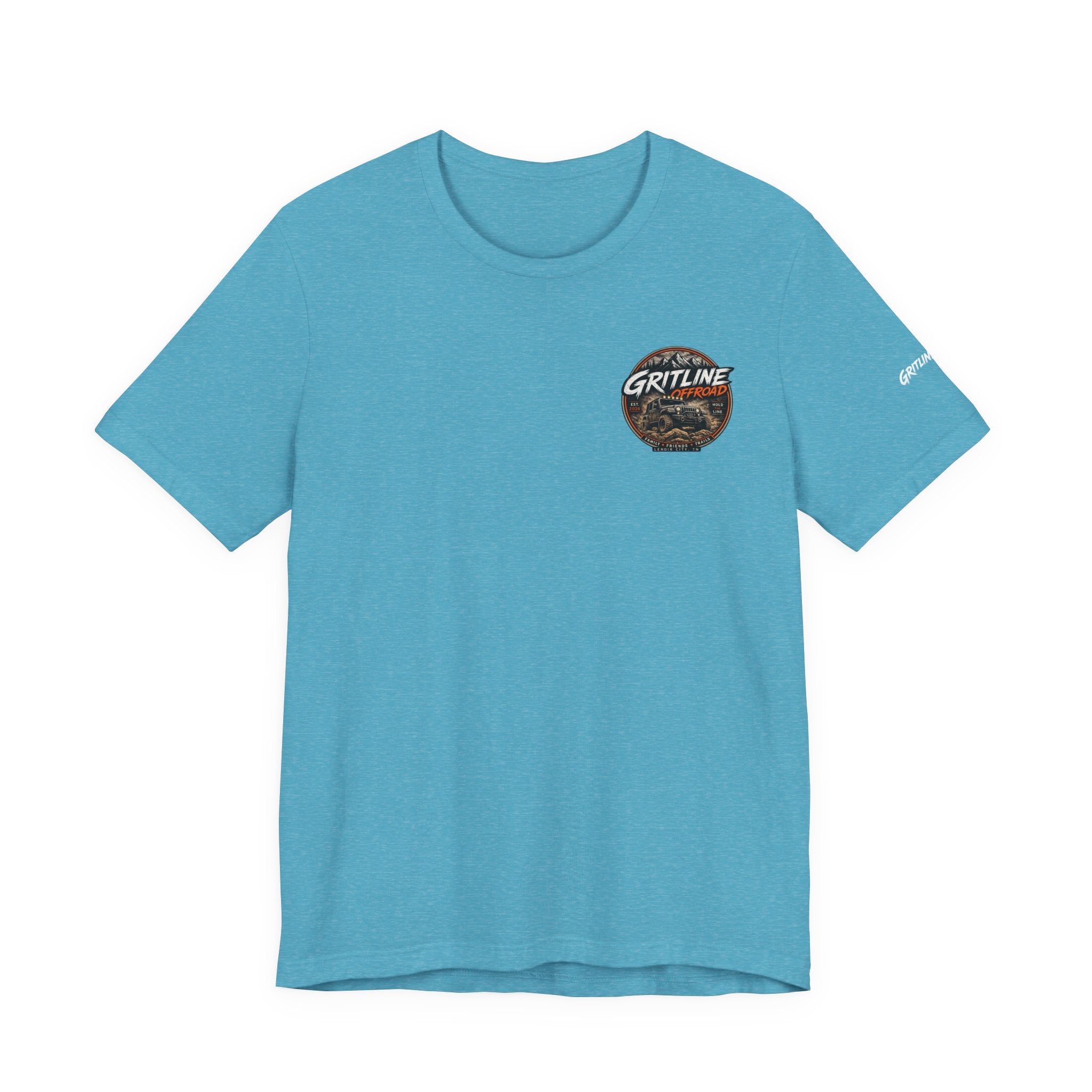 Offroad Jeep T-Shirt — "Gritline Offroad" Rugged Adventure Tee