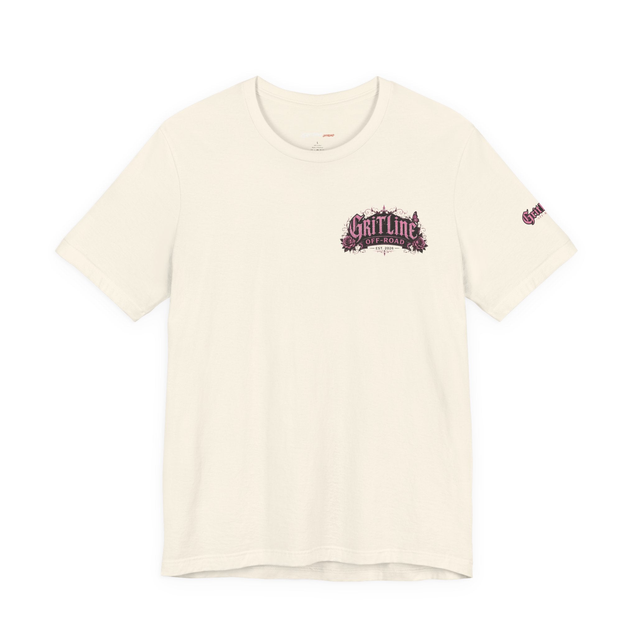 Off-Road Gritline Jeep Tee — Floral Adventure Graphic T-Shirt