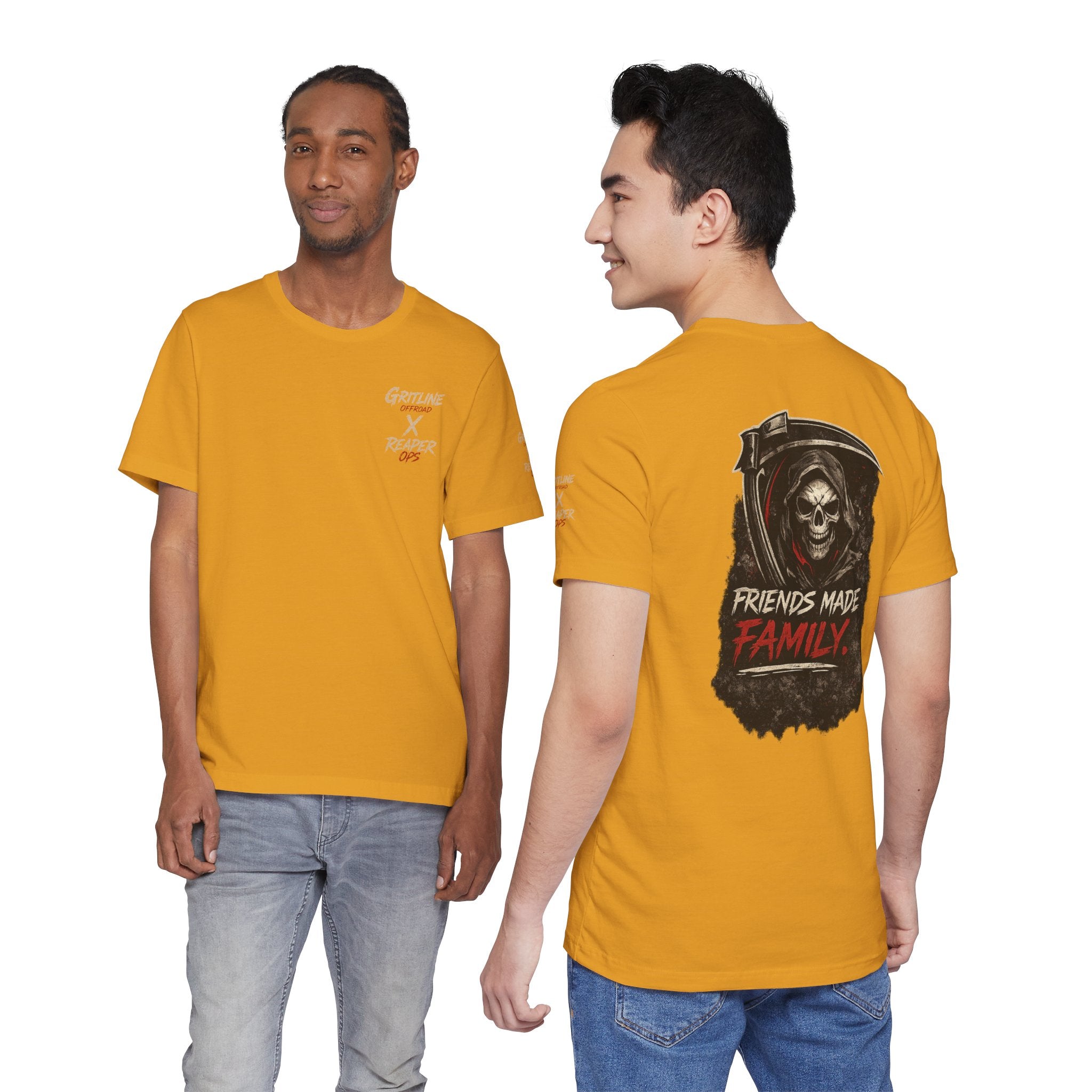 Grim Reaper "Friends Made Family" Graphic Tee