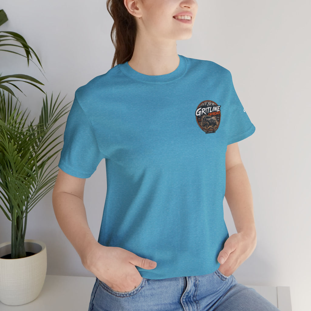 Offroad Jeep T-Shirt — "Gritline Offroad" Rugged Adventure Tee