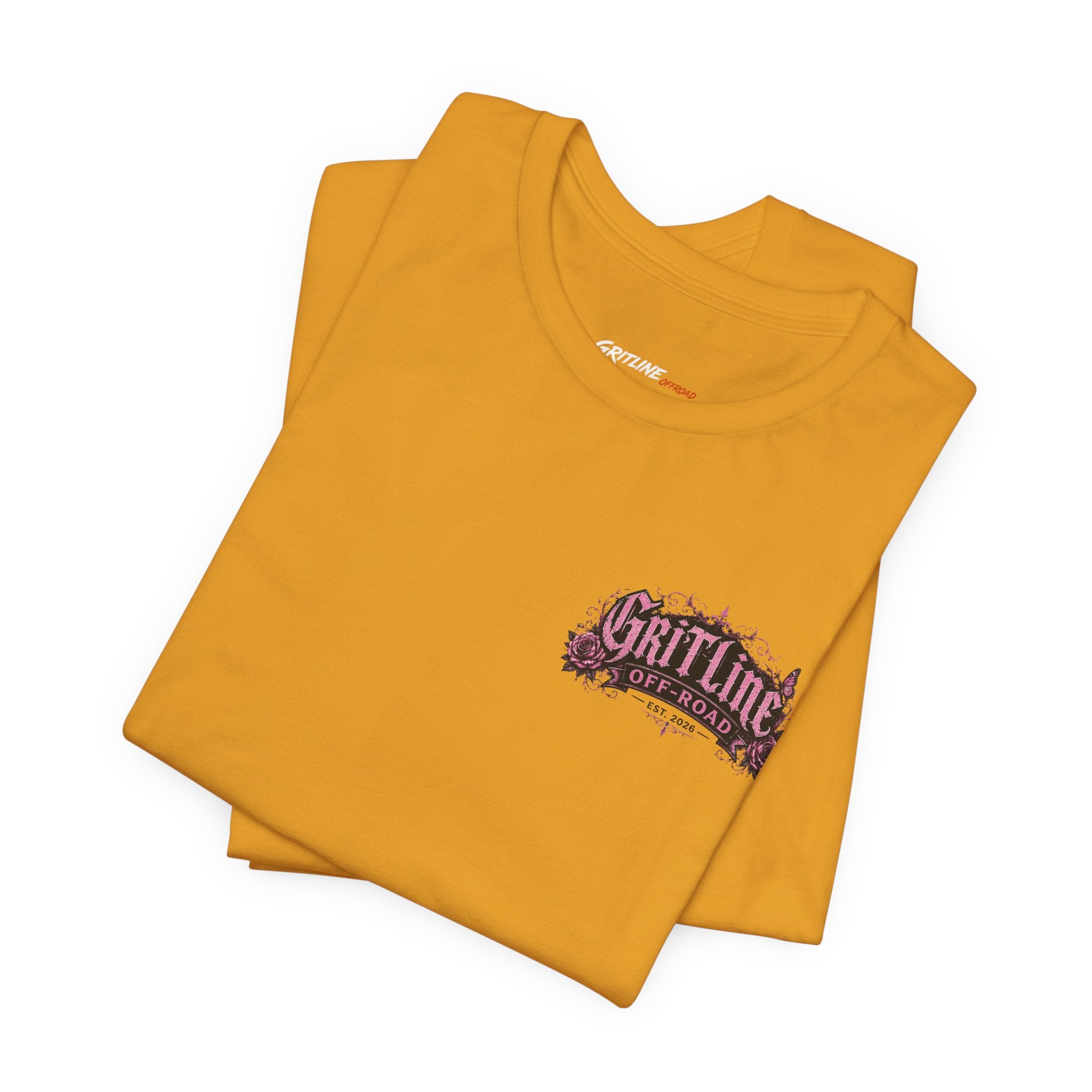 Off-Road Gritline Jeep Tee — Floral Adventure Graphic T-Shirt