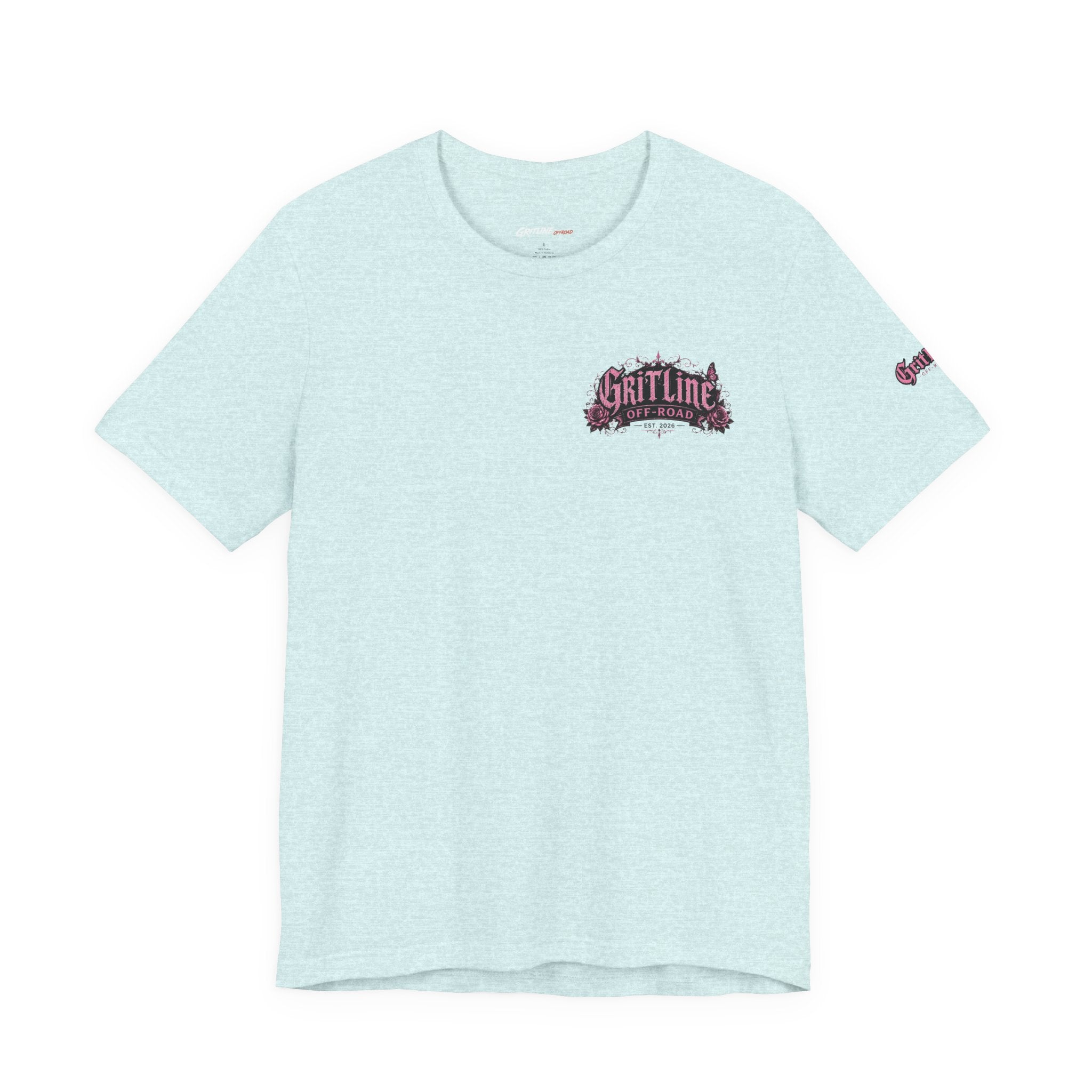 Off-Road Gritline Jeep Tee — Floral Adventure Graphic T-Shirt
