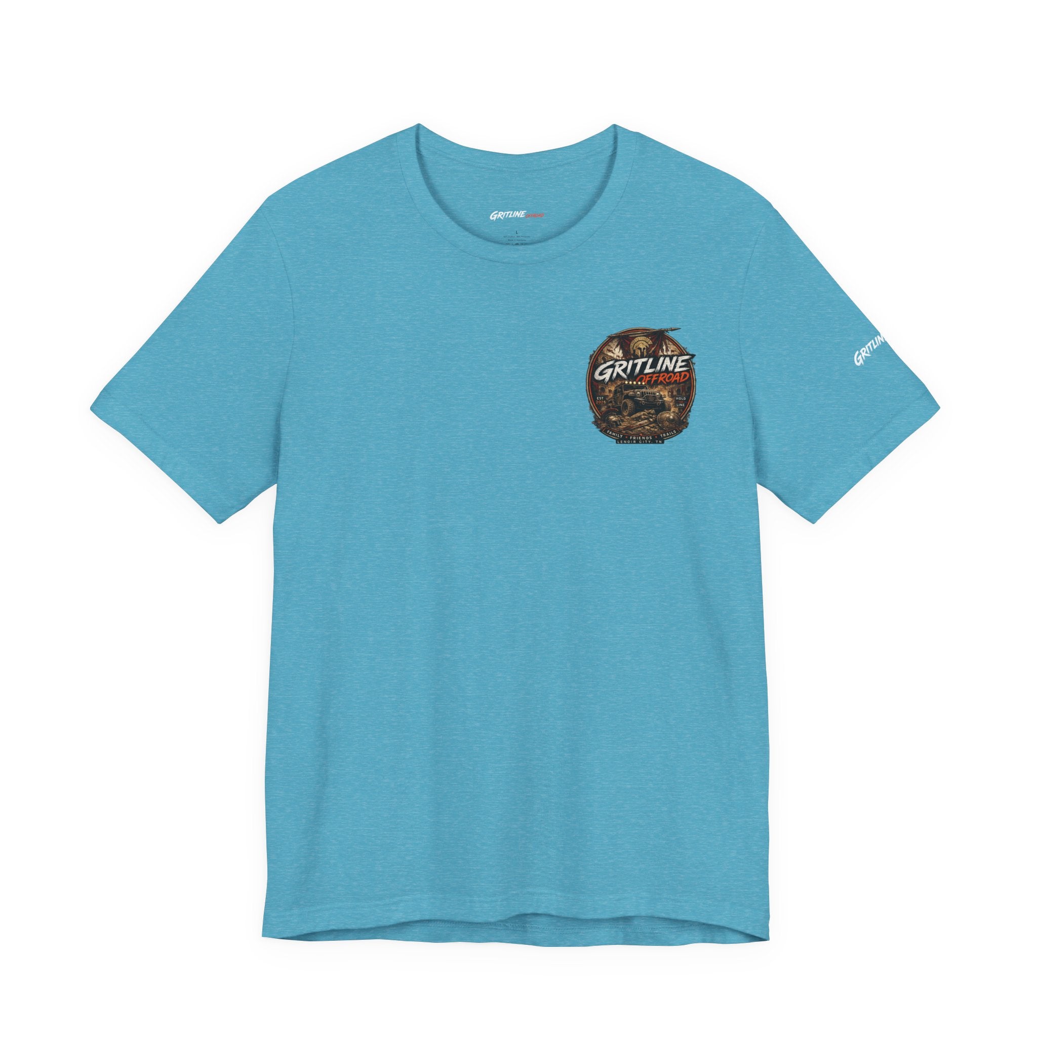 Offroad Jeep Graphic Tee — "Gritline Offroad" Adventure T-Shirt
