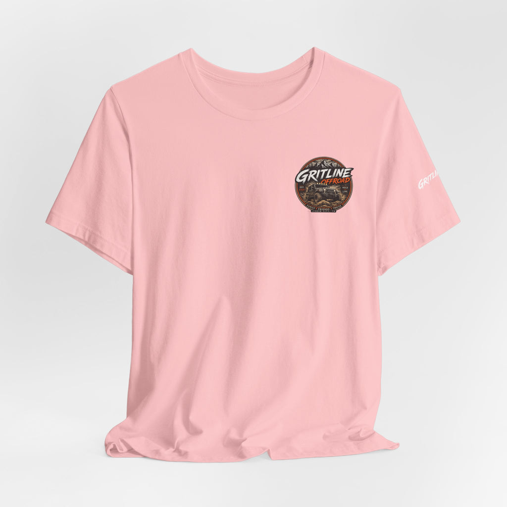 Offroad Jeep T-Shirt — "Gritline Offroad" Rugged Adventure Tee