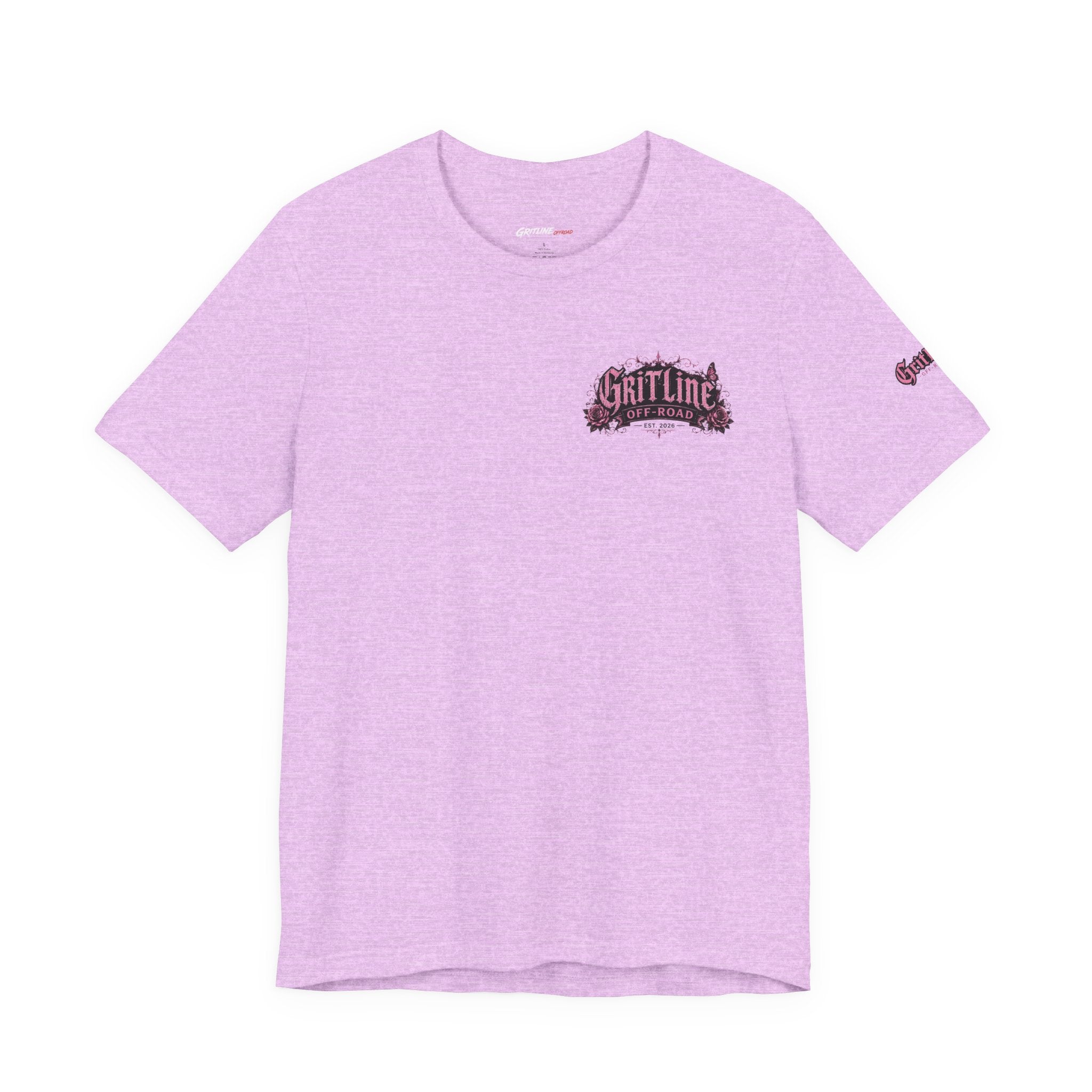 Off-Road Gritline Jeep Tee — Floral Adventure Graphic T-Shirt