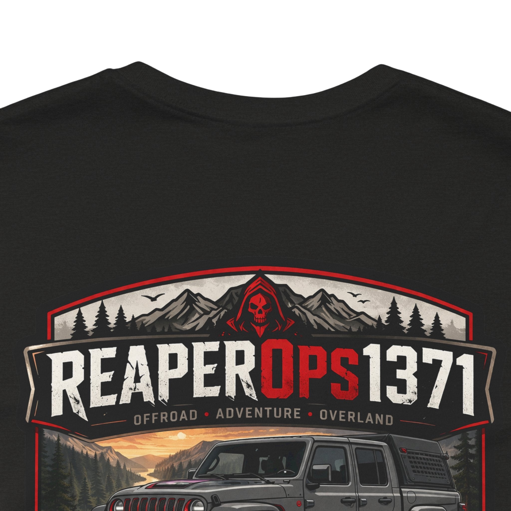 Reaper Ops 1371 Jeep Adventure Tee — "Get Lost On Purpose" Off‑Road Truck T‑Shirt