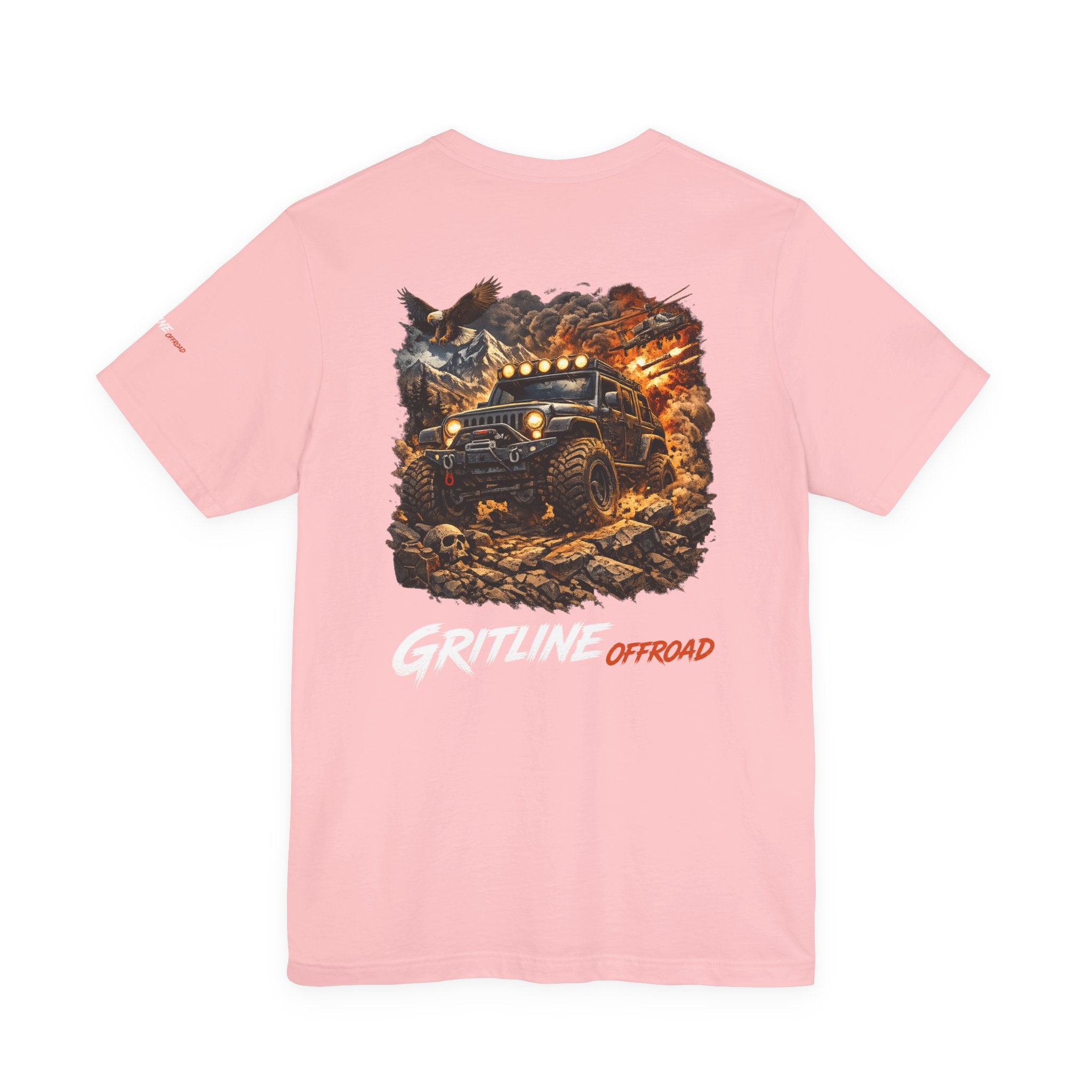 Offroad Jeep T-Shirt — "Gritline Offroad" Rugged Adventure Tee