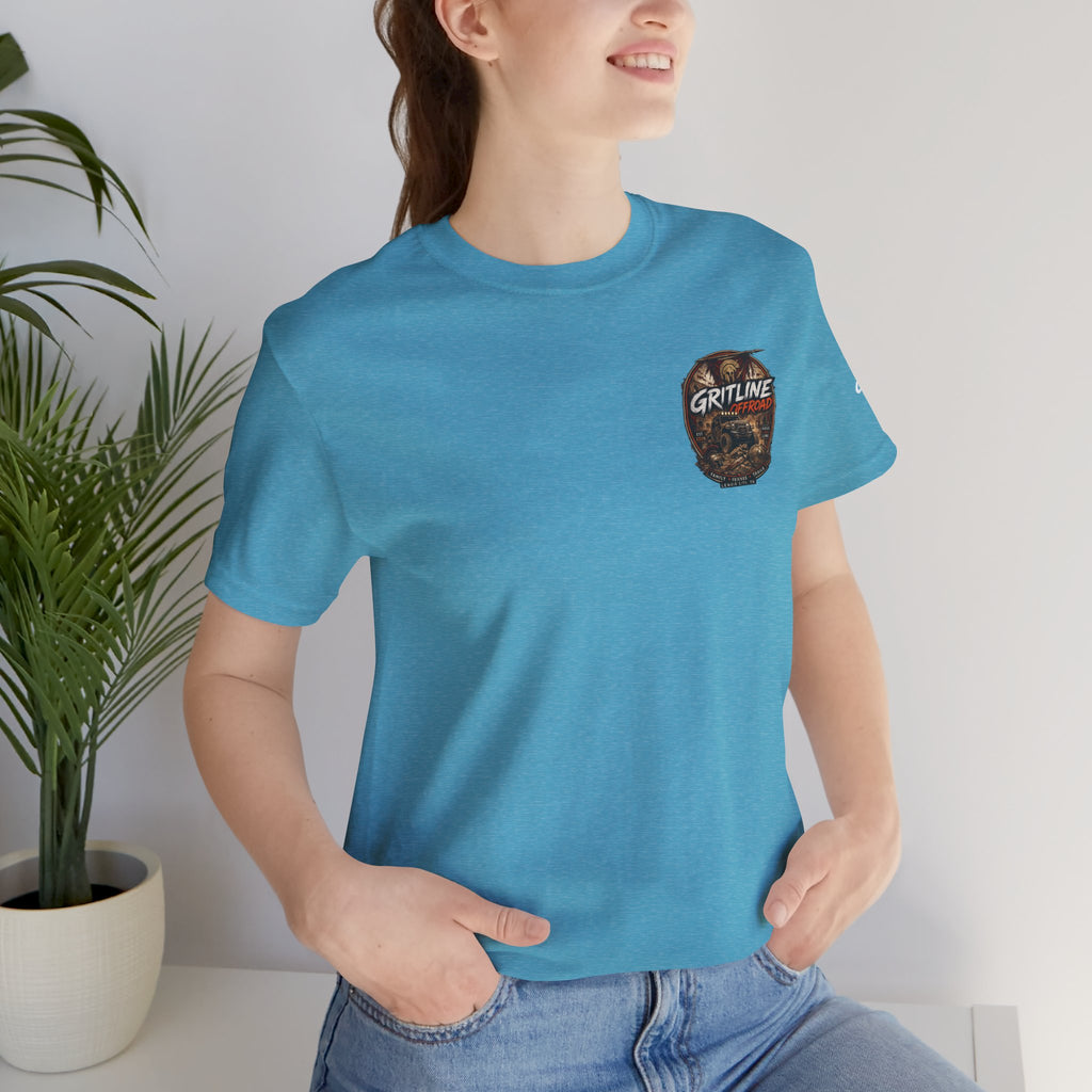 Offroad Jeep Graphic Tee — "Gritline Offroad" Adventure T-Shirt