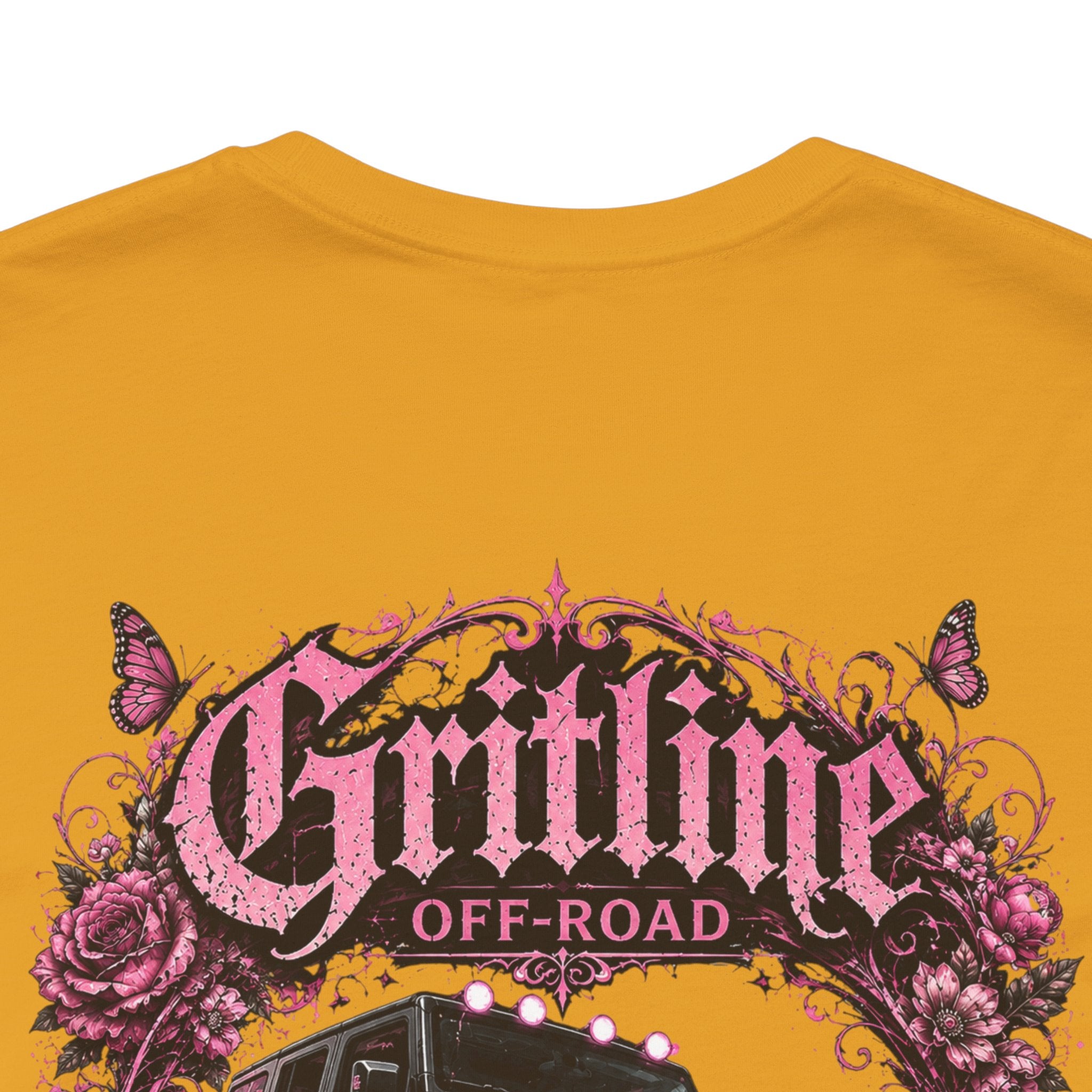 Off-Road Gritline Jeep Tee — Floral Adventure Graphic T-Shirt