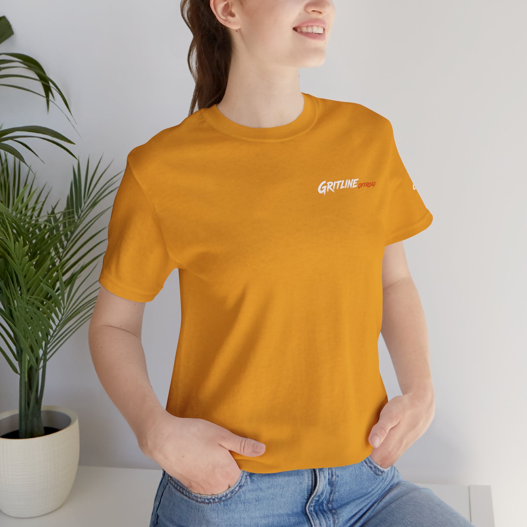 Off-Road Adventure Tee — "Gritline" Jeep Mountain Graphic
