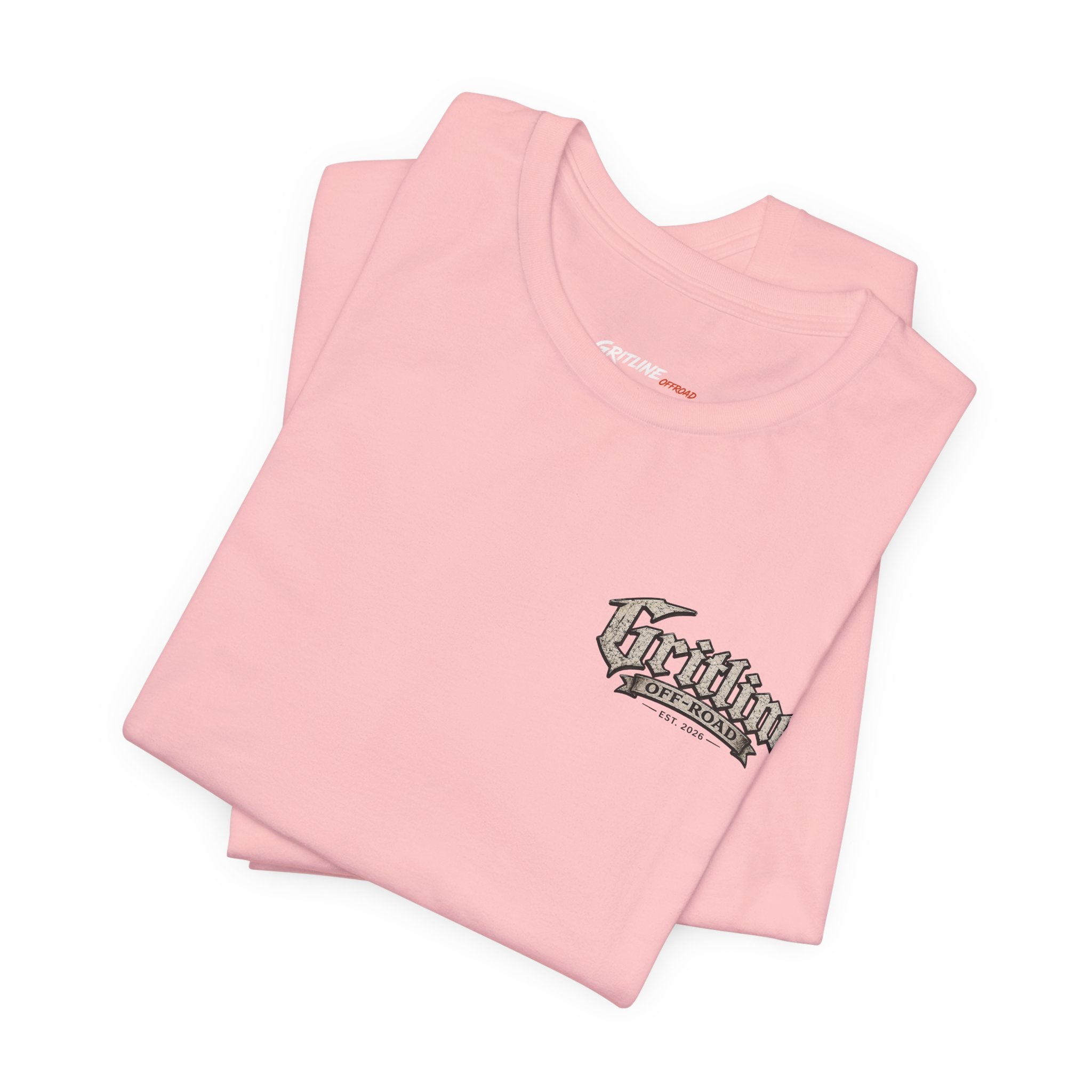 Off-Road Gritline Graphic Tee — "Gritline Off-Road" Skull & Jeep Shirt
