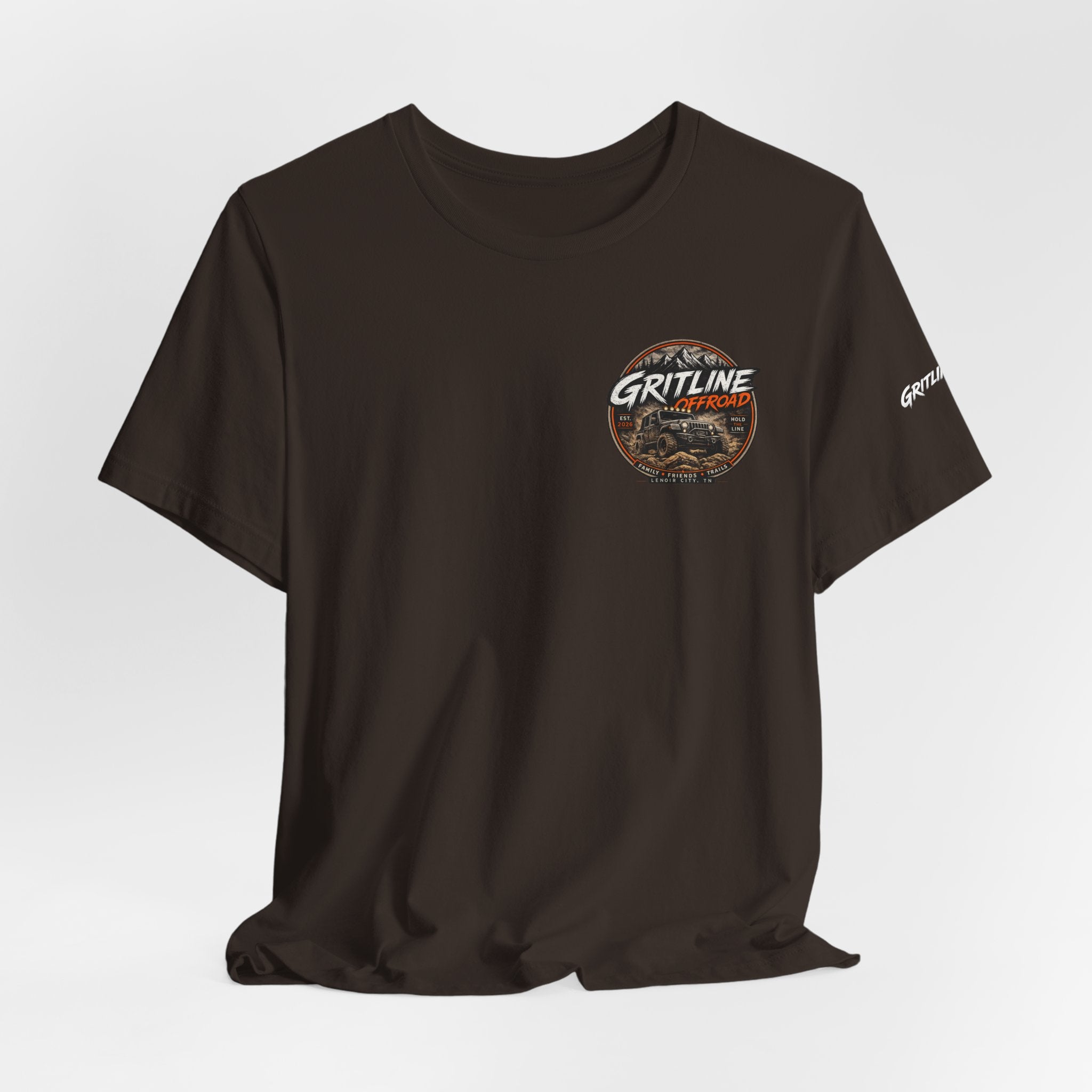 Gritline Offroad Jeep T‑Shirt — Adventure 4x4 Truck Trail Tee