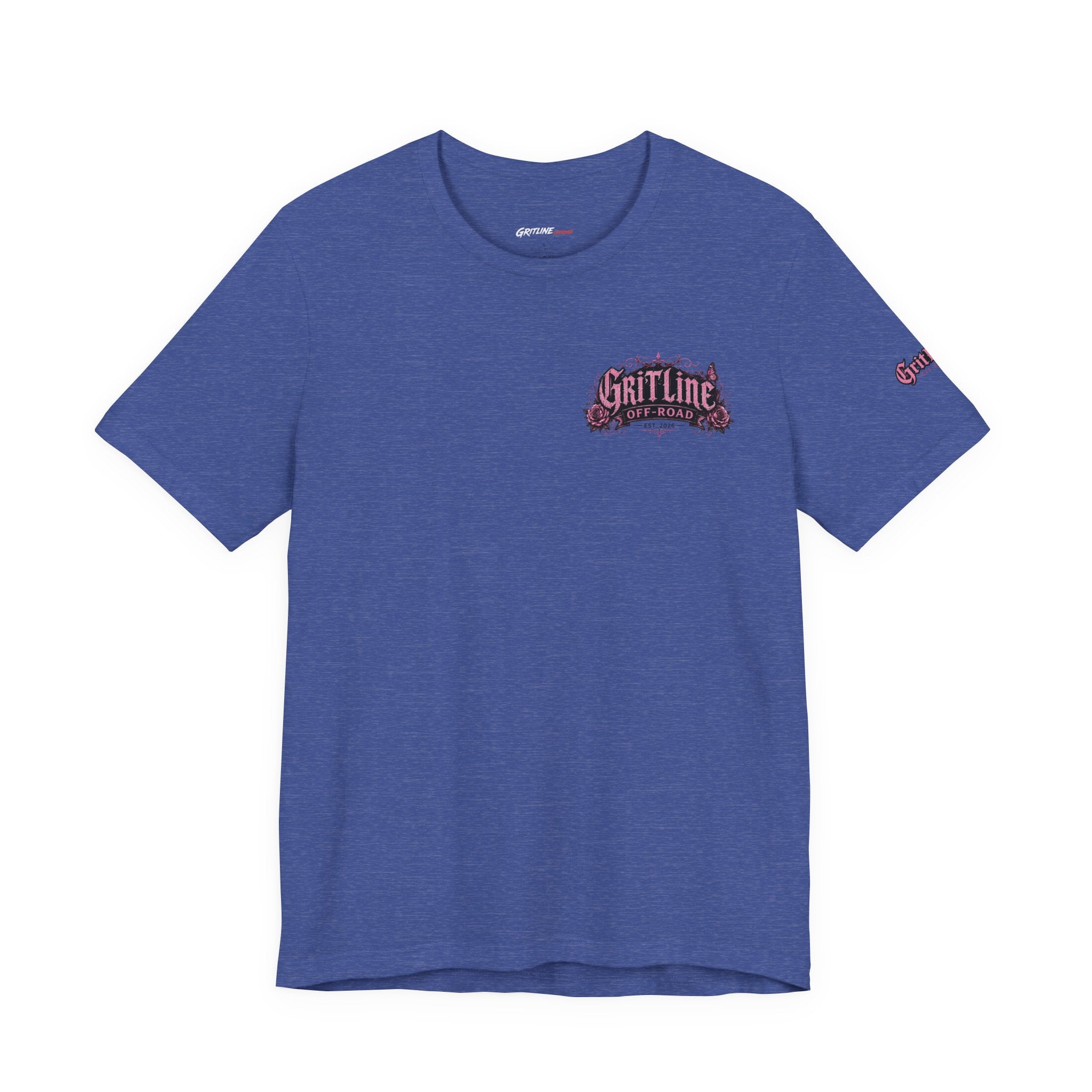 Off-Road Gritline Jeep Tee — Floral Adventure Graphic T-Shirt