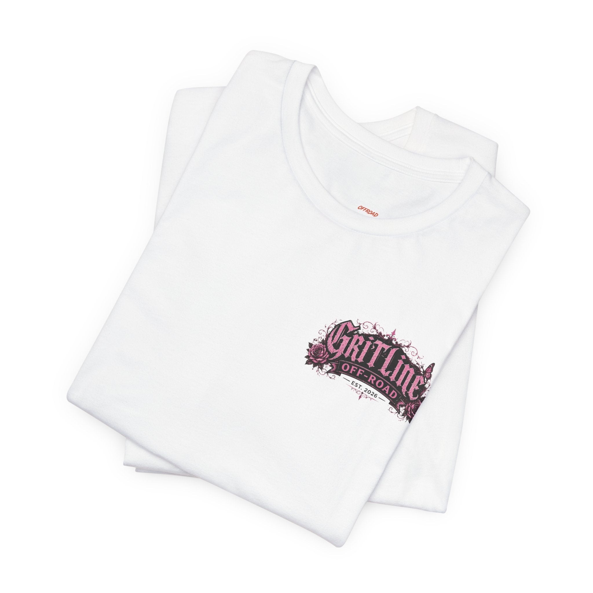 Off-Road Gritline Jeep Tee — Floral Adventure Graphic T-Shirt