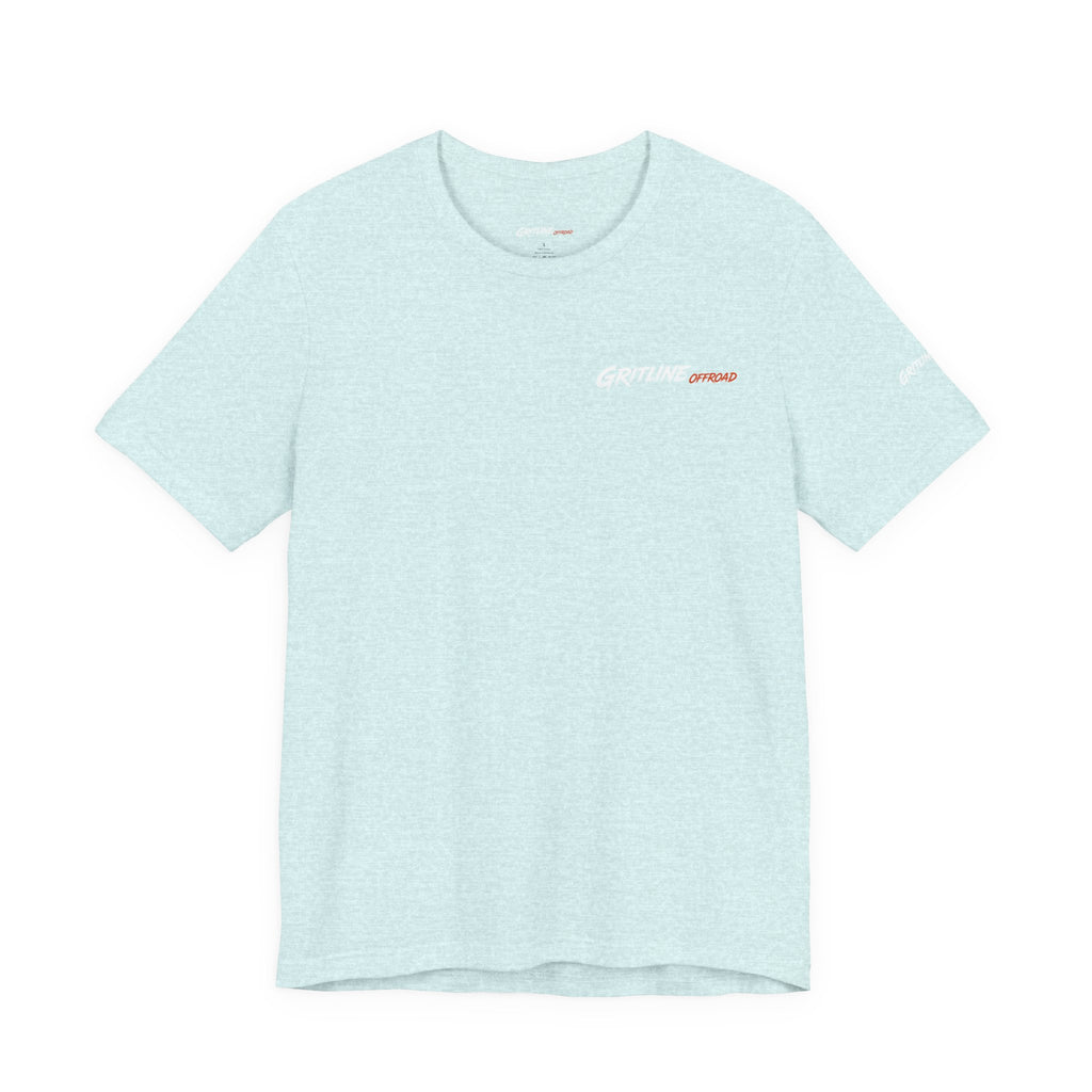 Off-Road Adventure Tee — "Gritline" Jeep Mountain Graphic