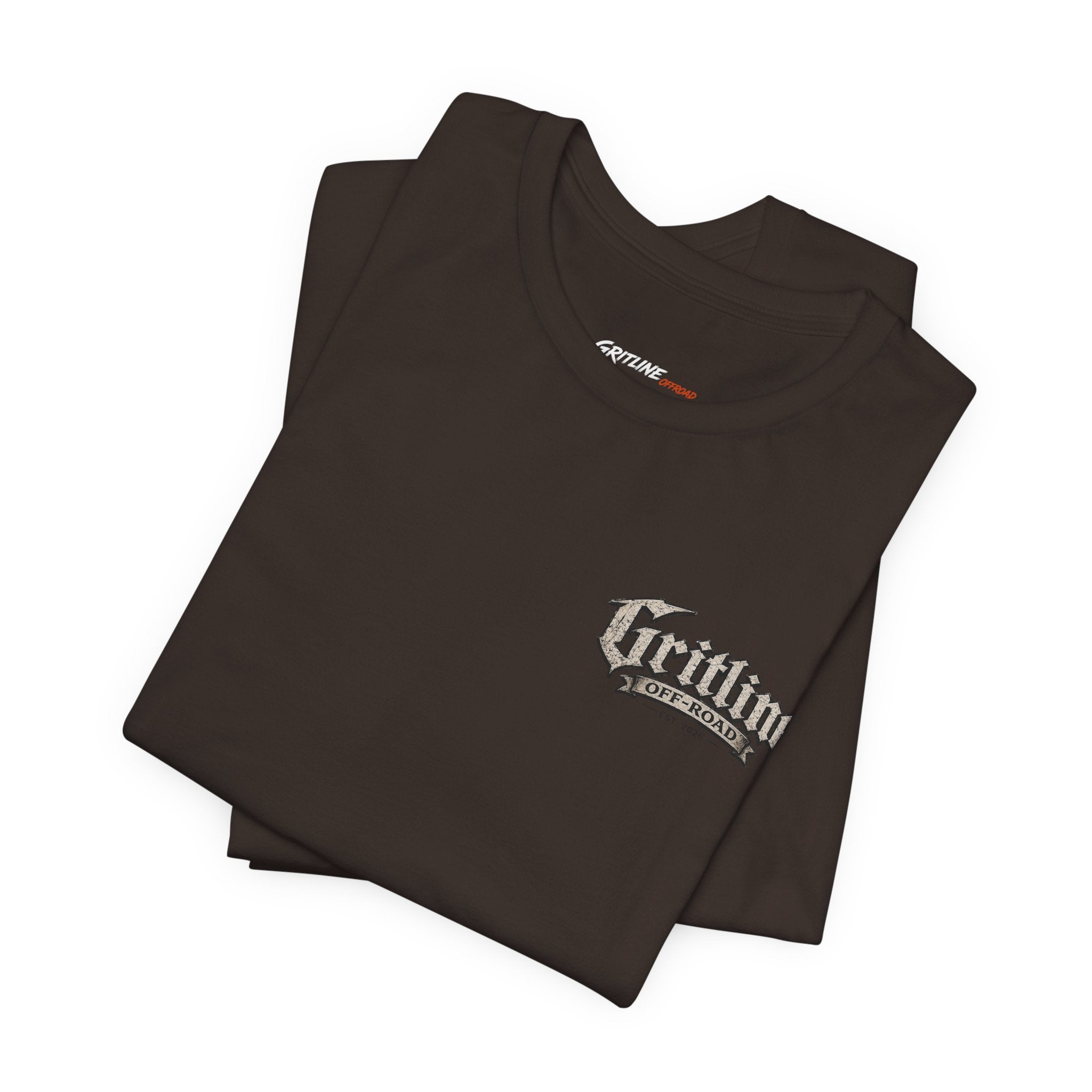 Off-Road Gritline Graphic Tee — "Gritline Off-Road" Skull & Jeep Shirt