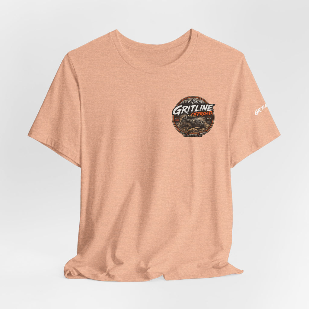 Gritline Offroad Jeep T‑Shirt — Adventure 4x4 Truck Trail Tee