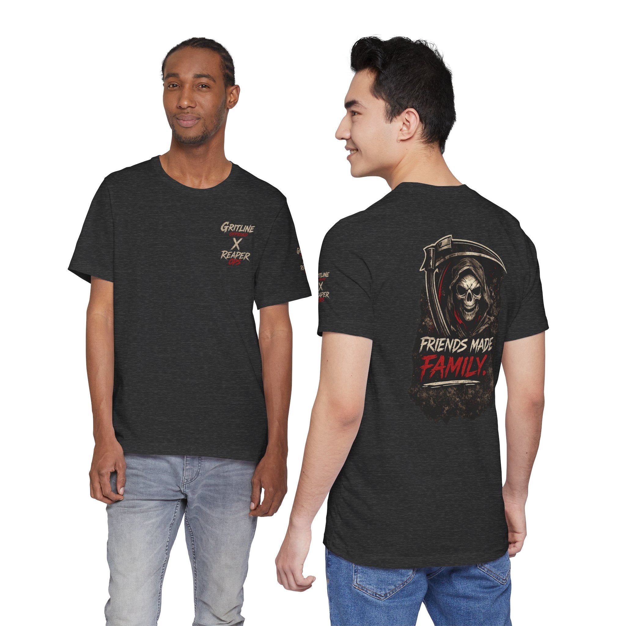 Grim Reaper "Friends Made Family" Graphic Tee