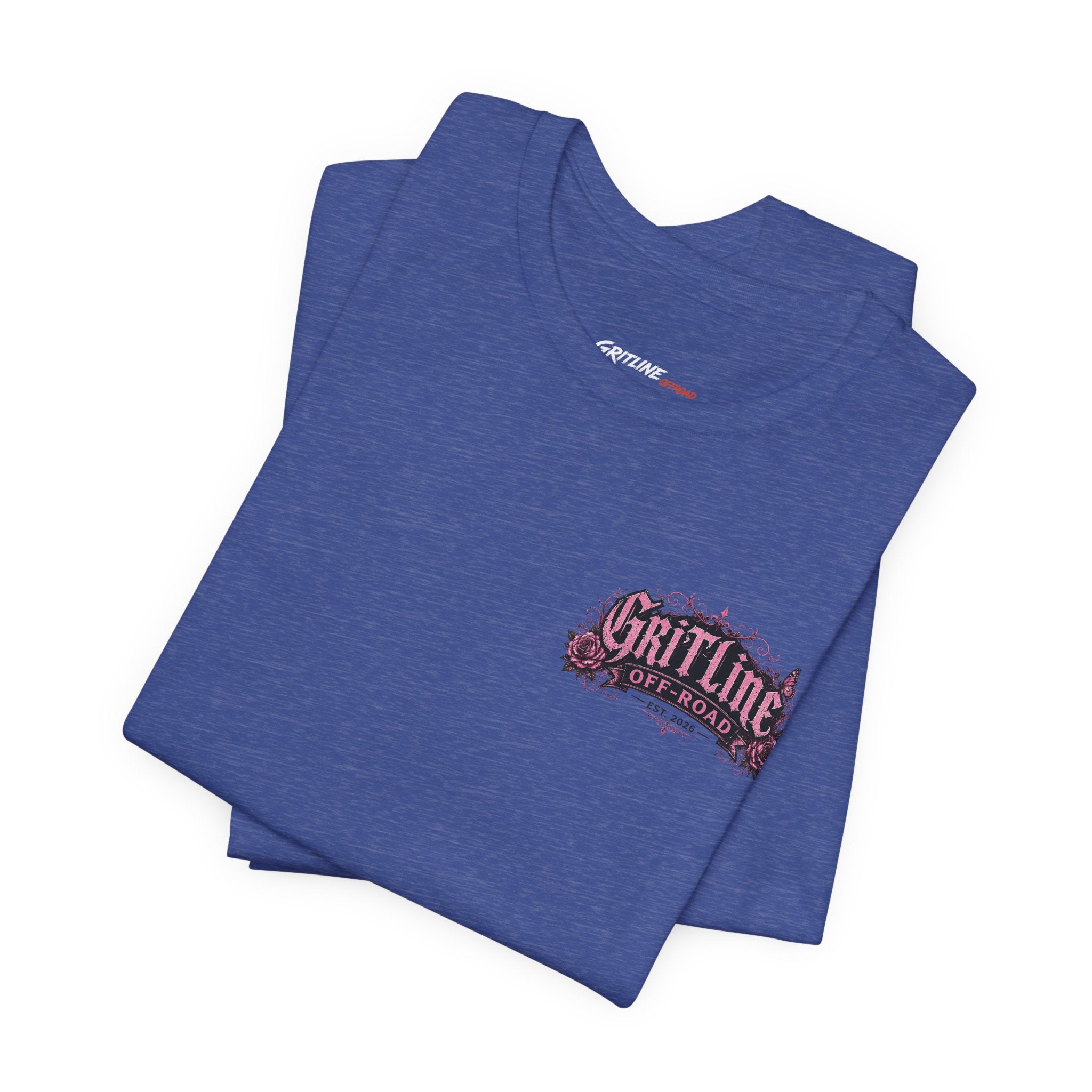 Off-Road Gritline Jeep Tee — Floral Adventure Graphic T-Shirt