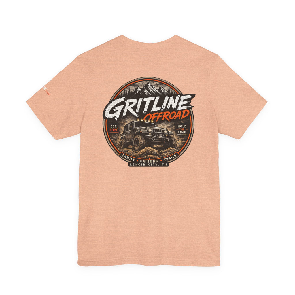 Gritline Offroad Jeep T‑Shirt — Adventure 4x4 Truck Trail Tee
