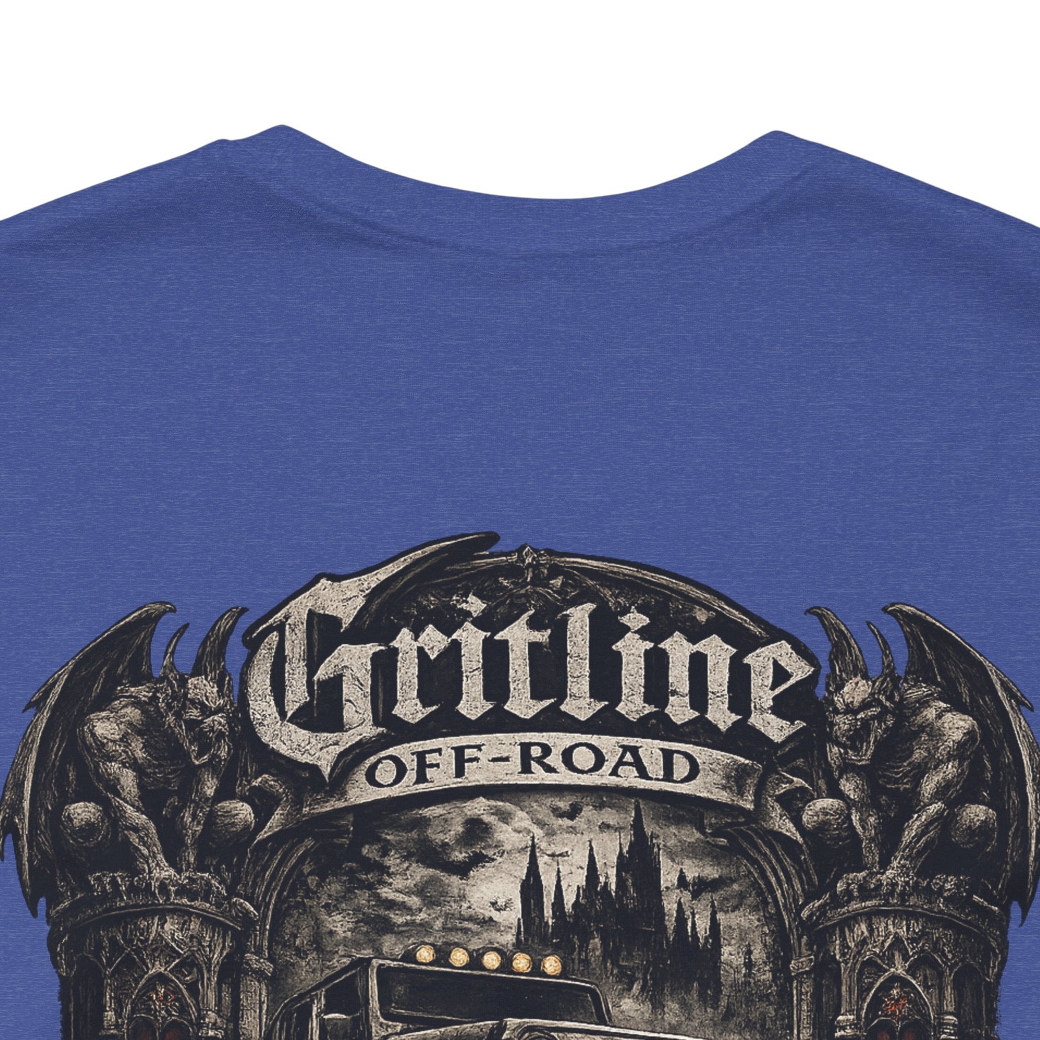 Off-Road Gritline Graphic Tee — "Gritline Off-Road" Skull & Jeep Shirt