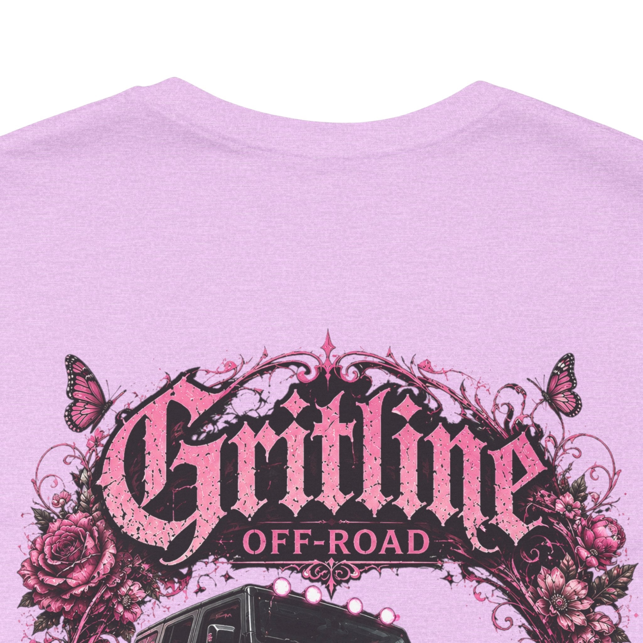 Off-Road Gritline Jeep Tee — Floral Adventure Graphic T-Shirt