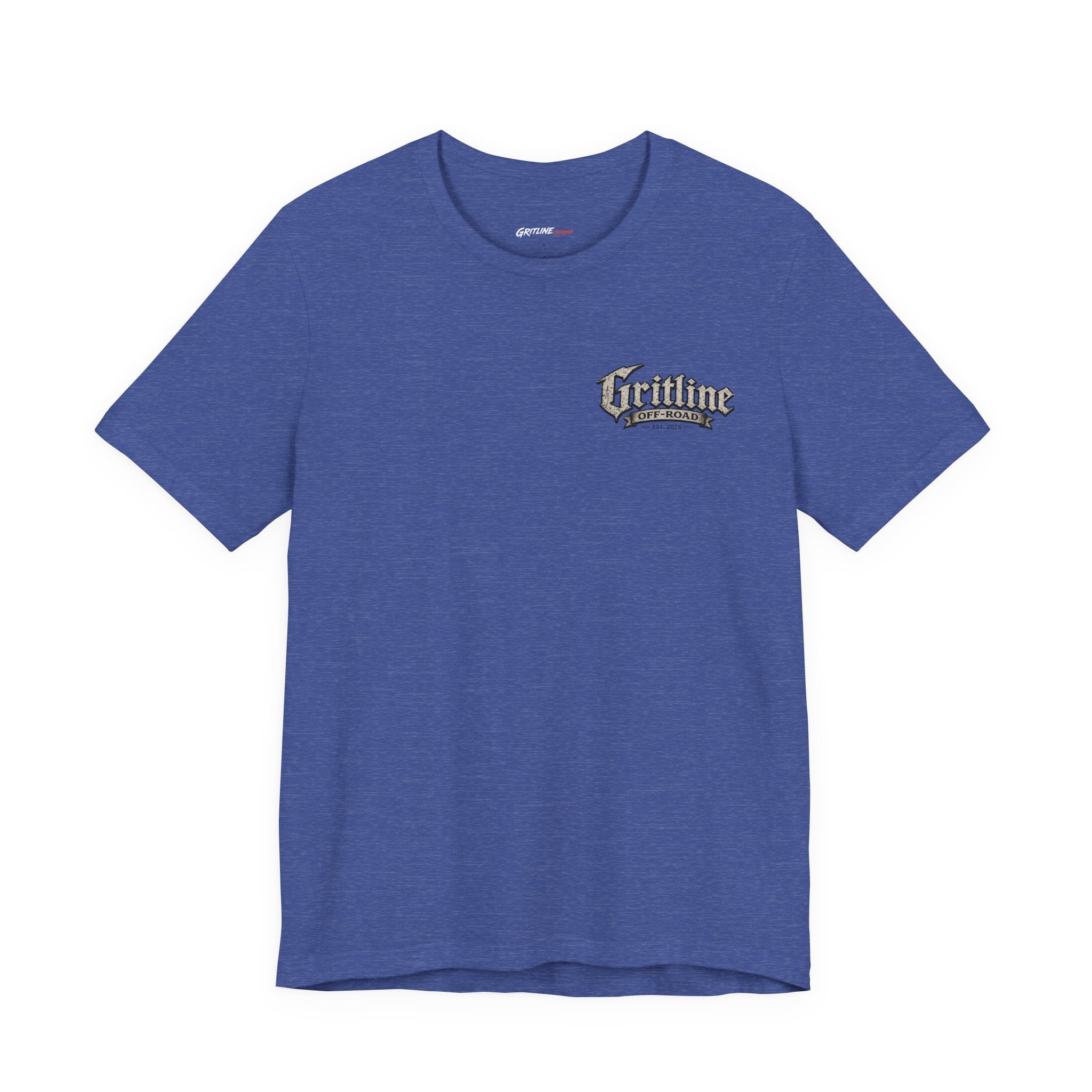 Off-Road Gritline Graphic Tee — "Gritline Off-Road" Skull & Jeep Shirt