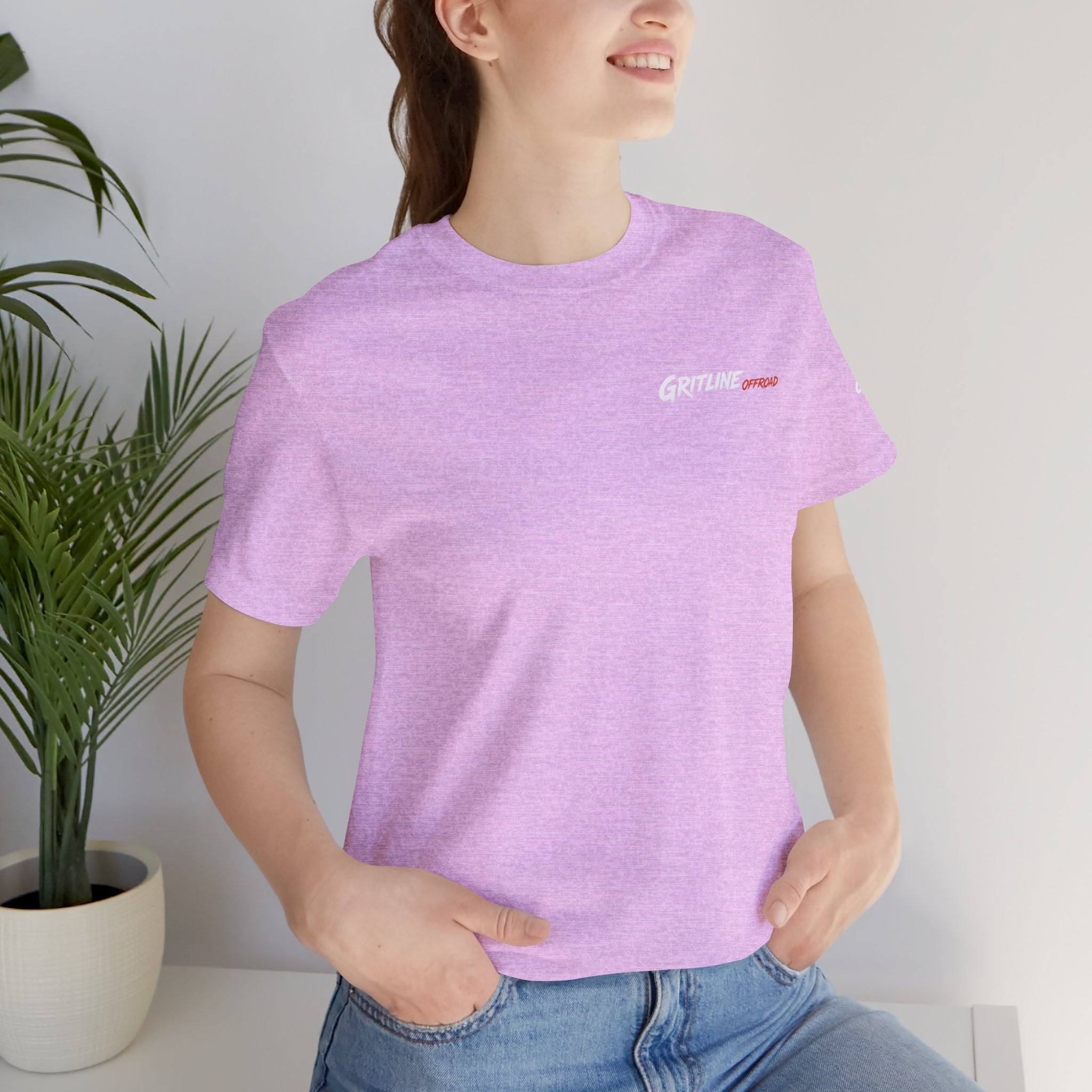 Off-Road Adventure Tee — "Gritline" Jeep Mountain Graphic