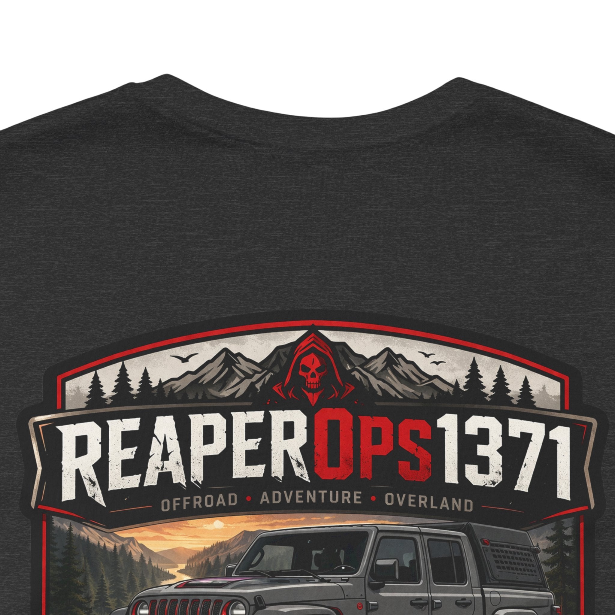 Reaper Ops 1371 Jeep Adventure Tee — "Get Lost On Purpose" Off‑Road Truck T‑Shirt