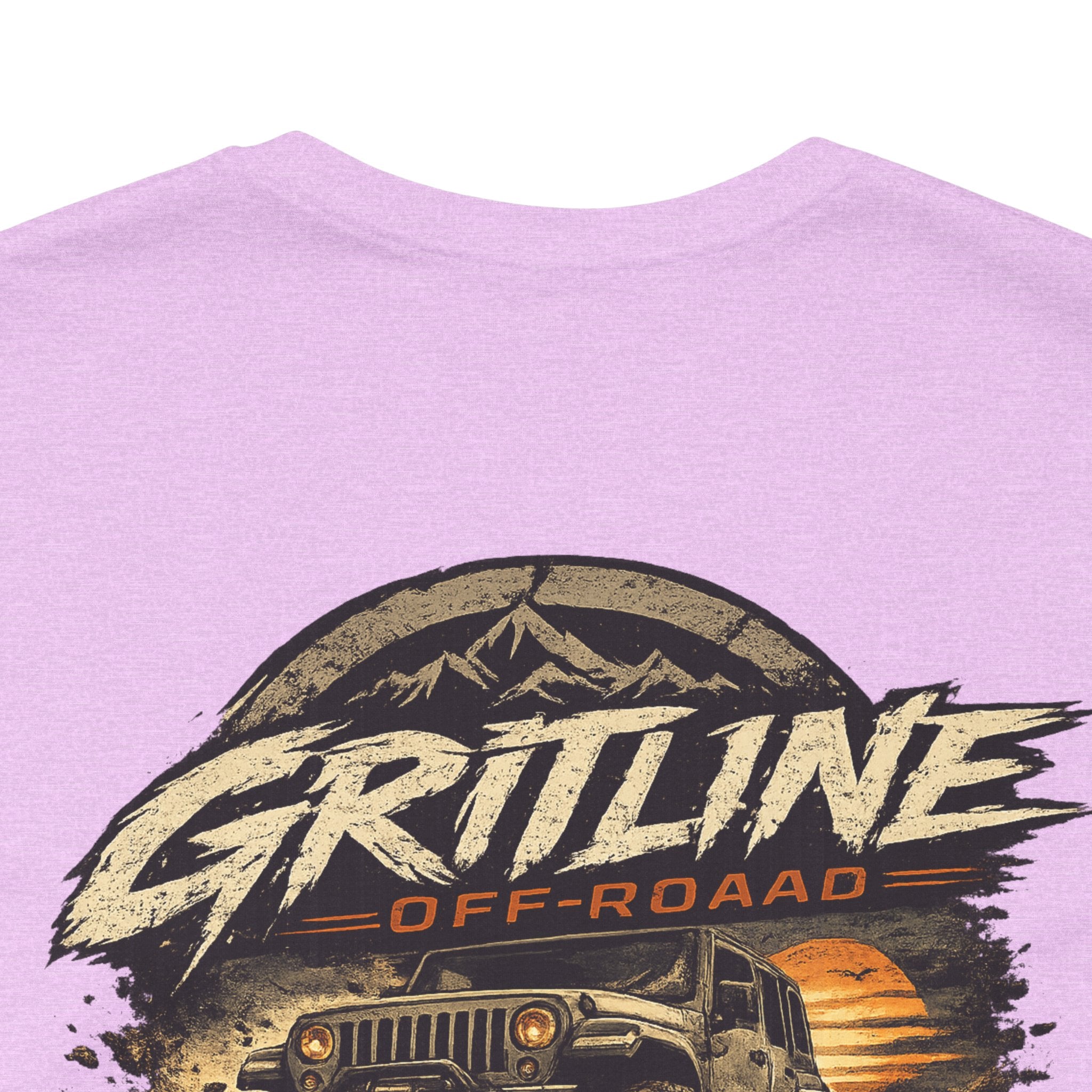 Off-Road Adventure Tee — "Gritline" Jeep Mountain Graphic