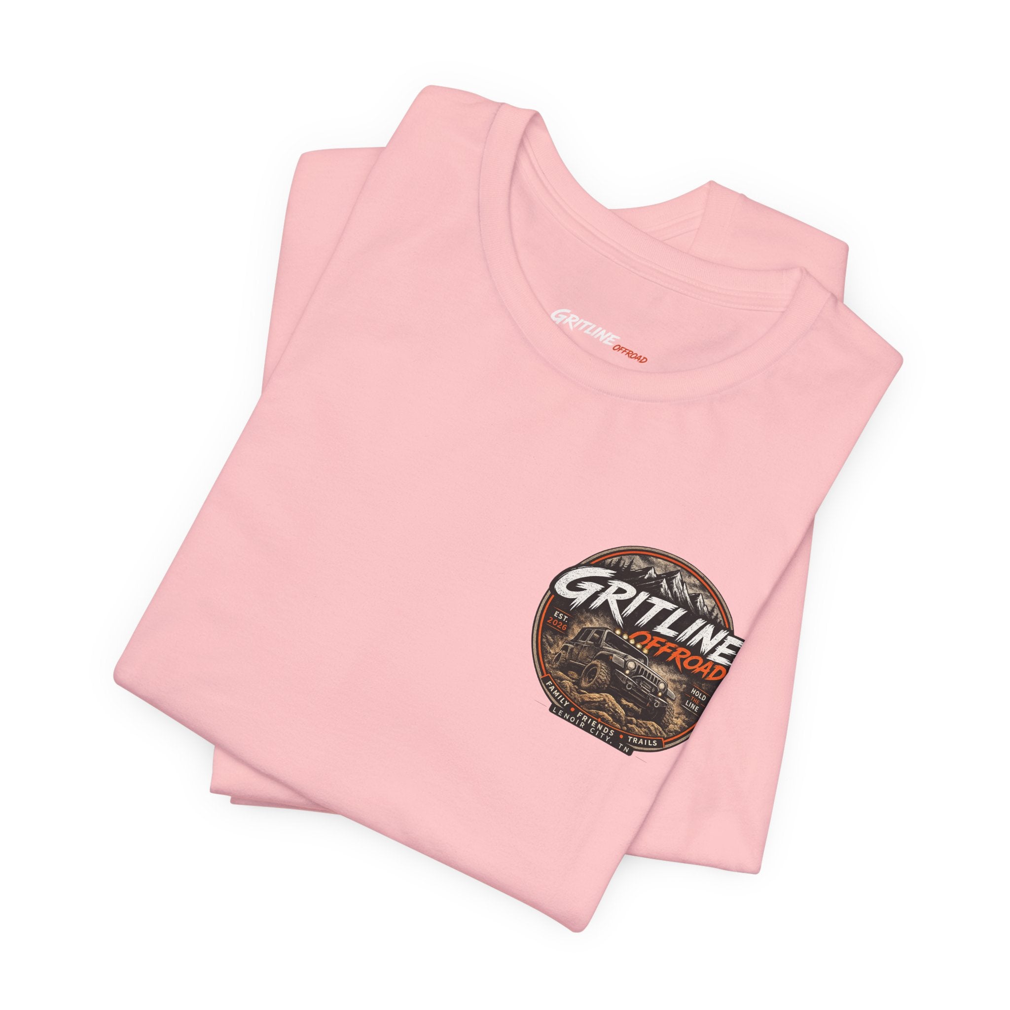 Gritline Offroad Jeep T‑Shirt — Adventure 4x4 Truck Trail Tee