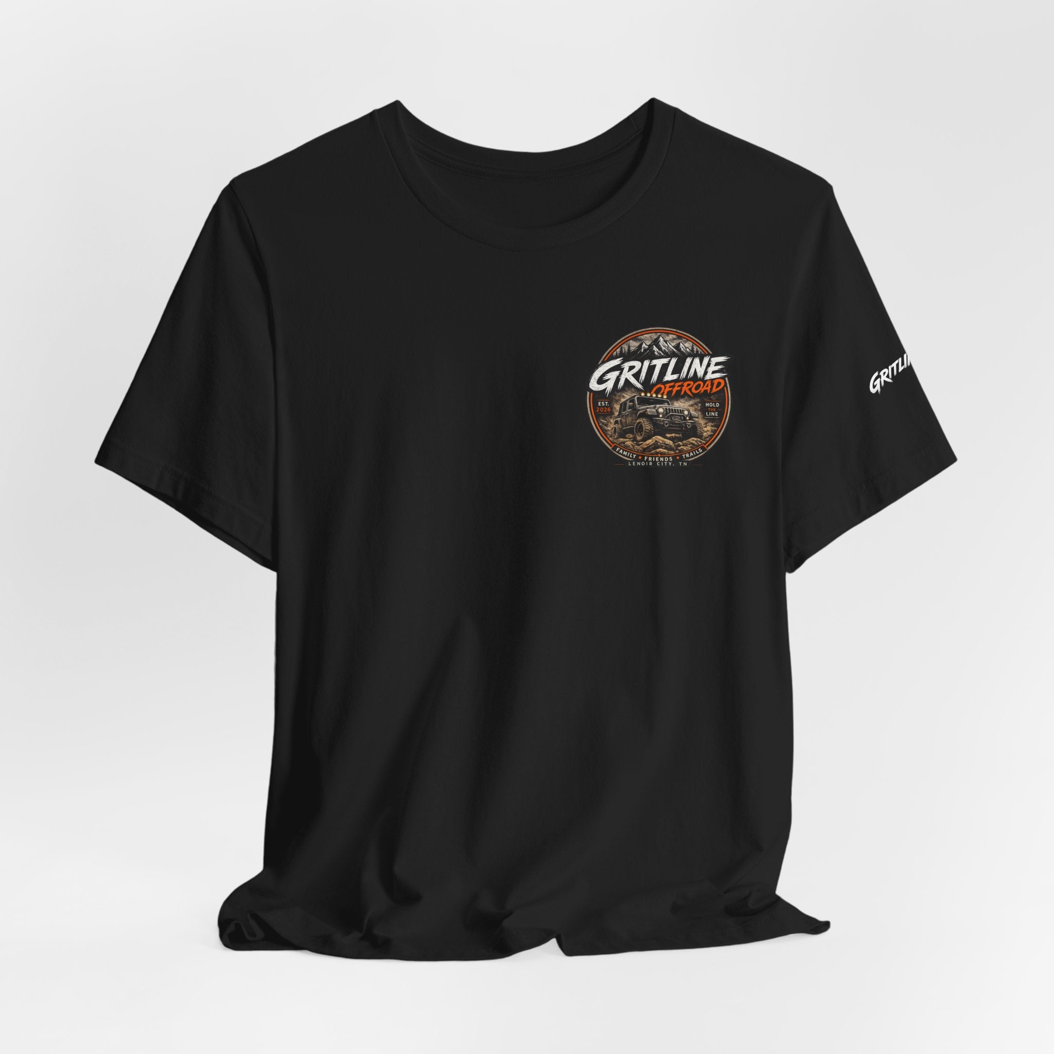 Gritline Offroad Jeep T‑Shirt — Adventure 4x4 Truck Trail Tee