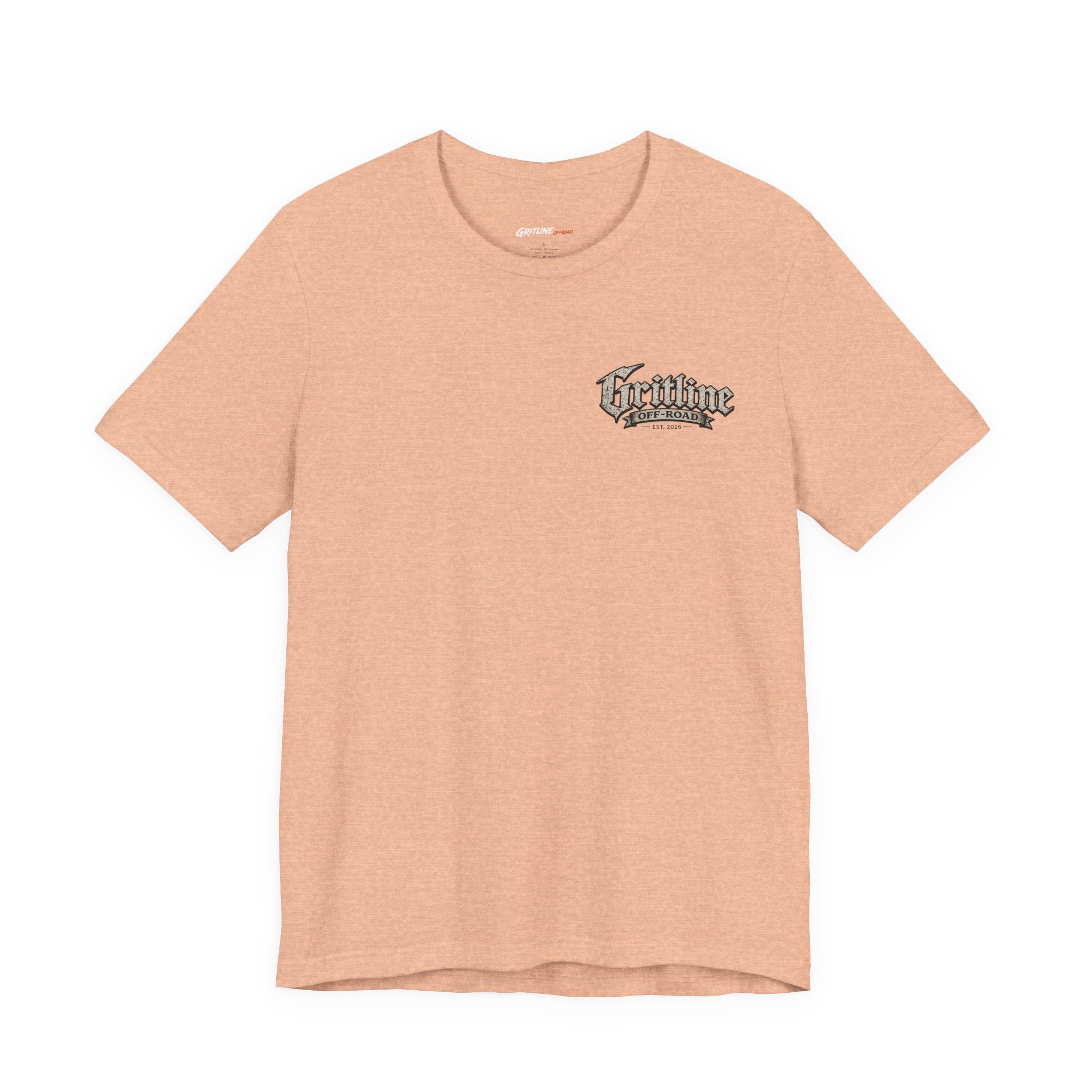 Off-Road Gritline Graphic Tee — "Gritline Off-Road" Skull & Jeep Shirt