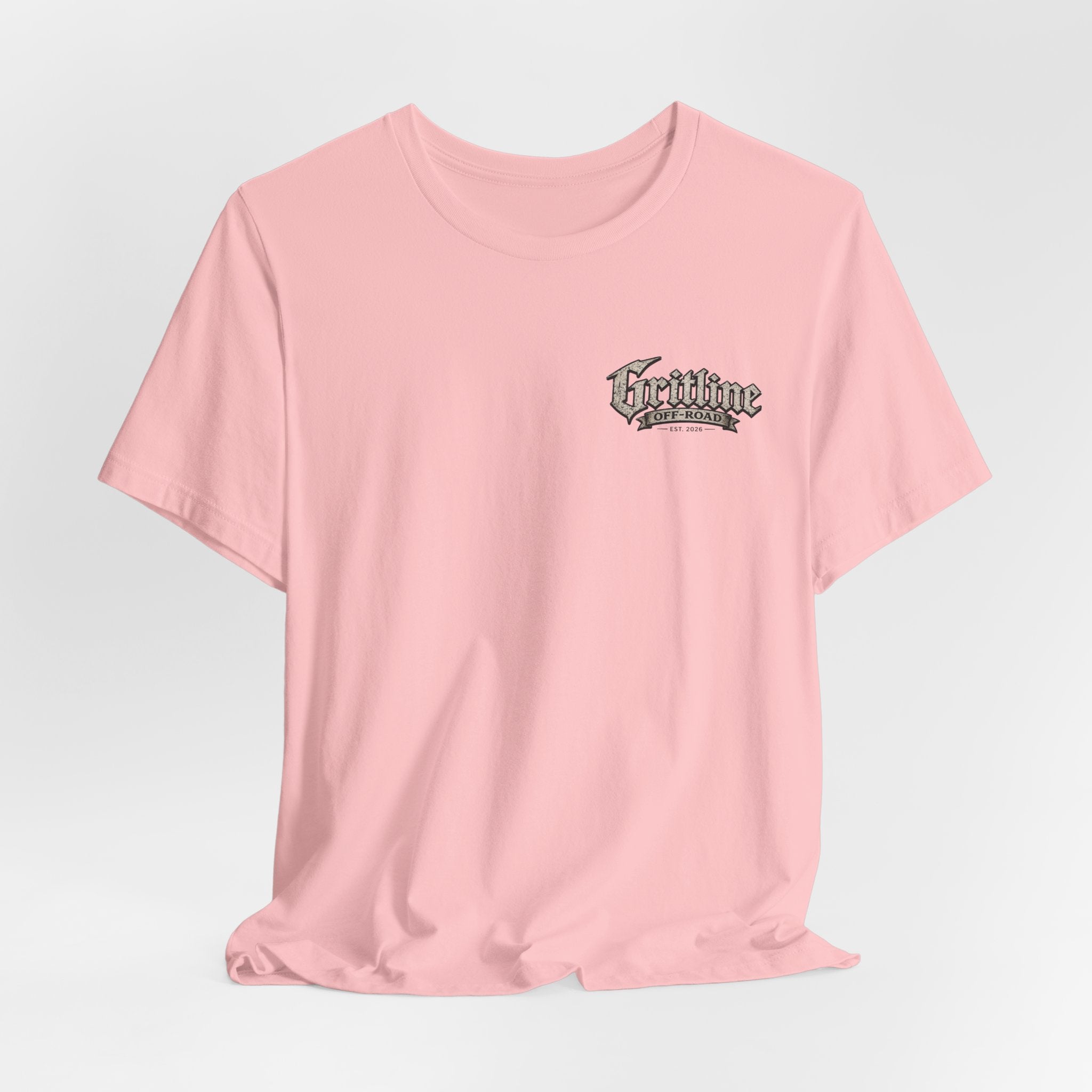 Off-Road Gritline Graphic Tee — "Gritline Off-Road" Skull & Jeep Shirt