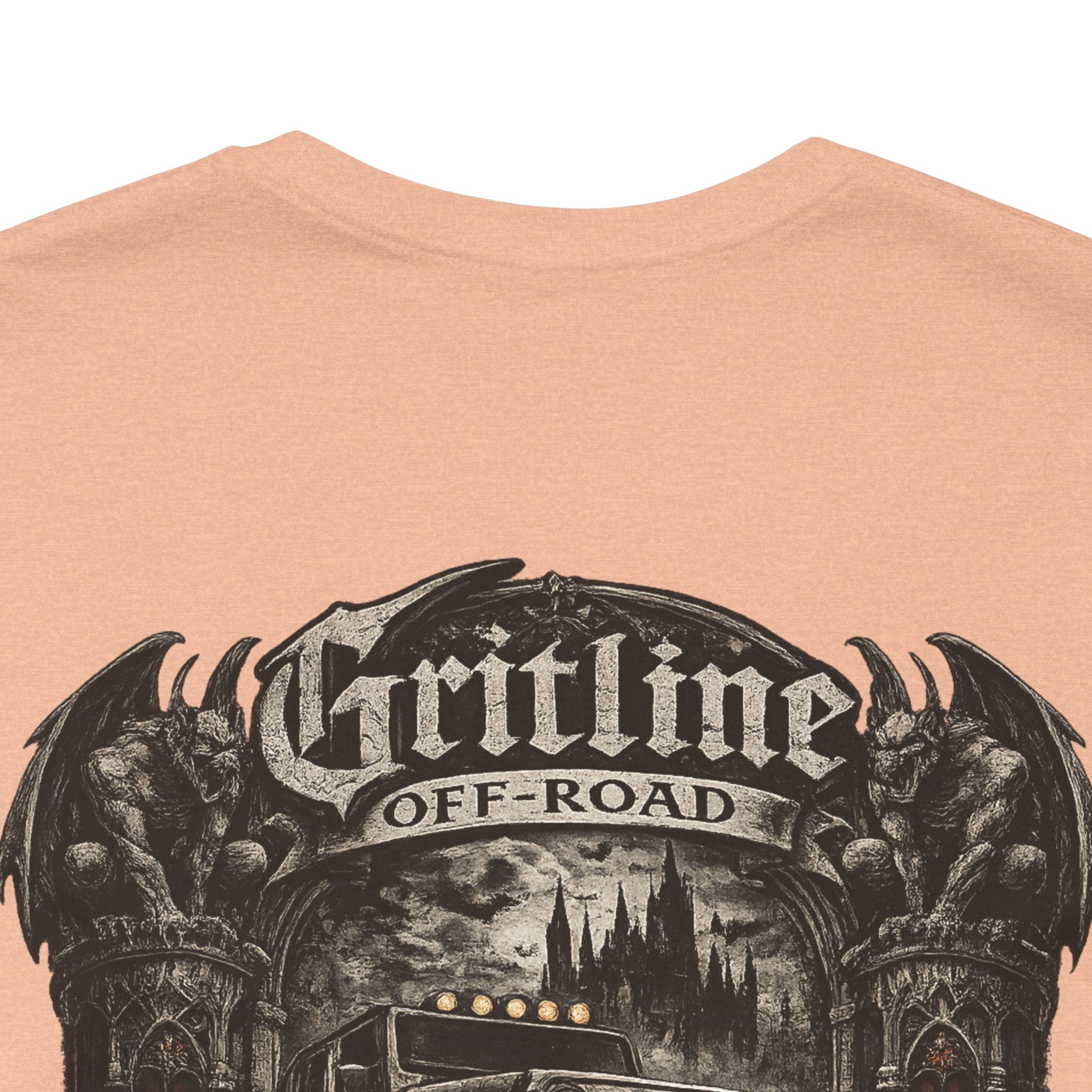 Off-Road Gritline Graphic Tee — "Gritline Off-Road" Skull & Jeep Shirt