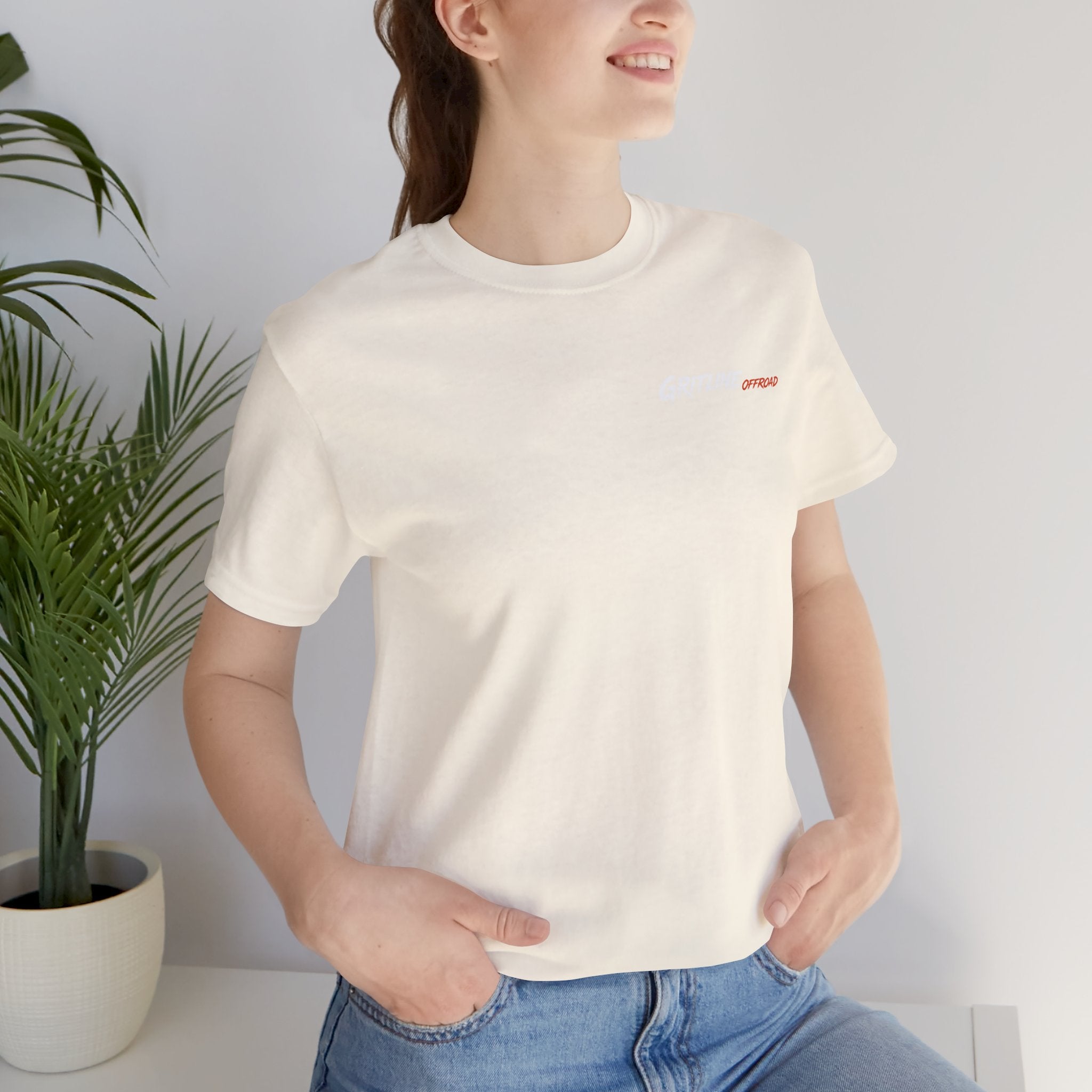 Off-Road Adventure Tee — "Gritline" Jeep Mountain Graphic