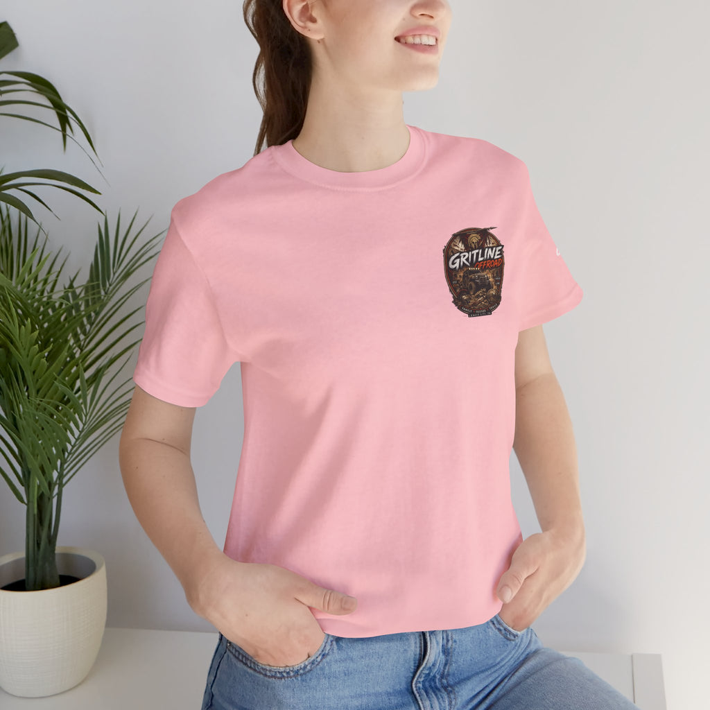 Offroad Jeep Graphic Tee — "Gritline Offroad" Adventure T-Shirt