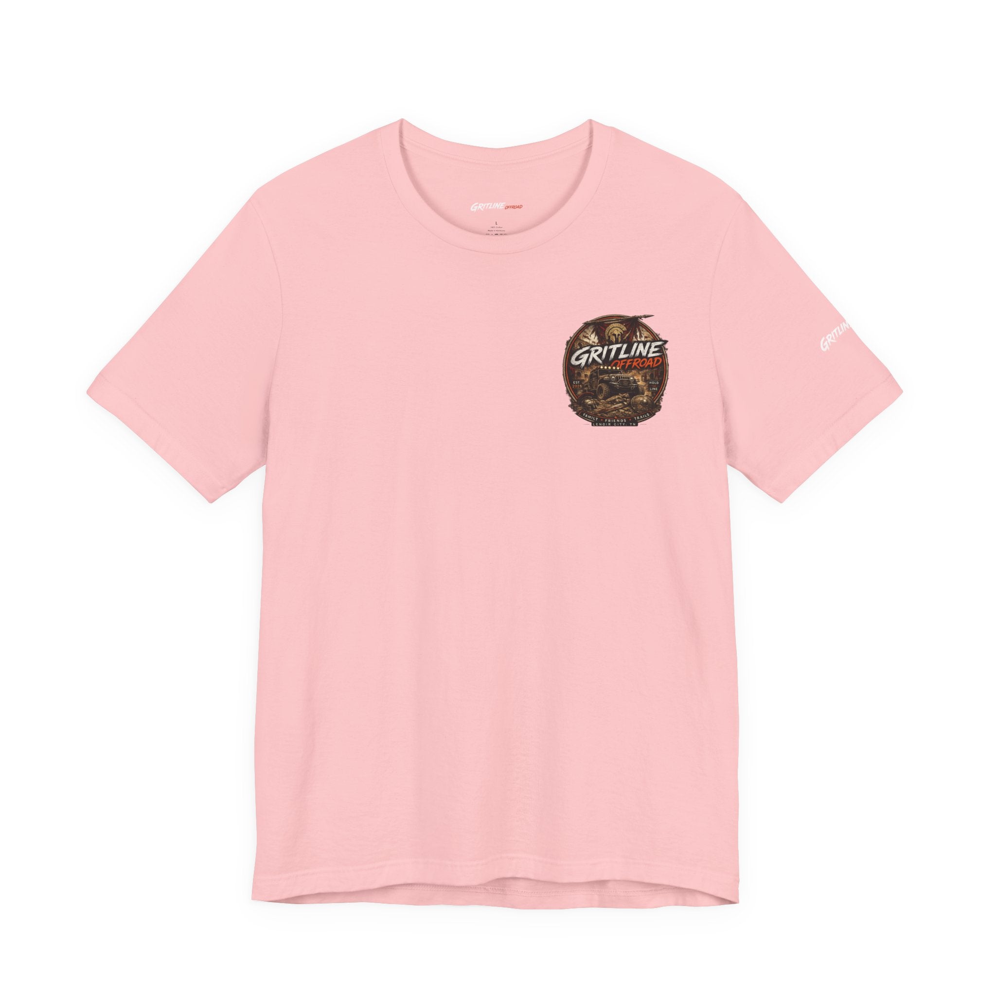 Offroad Jeep Graphic Tee — "Gritline Offroad" Adventure T-Shirt