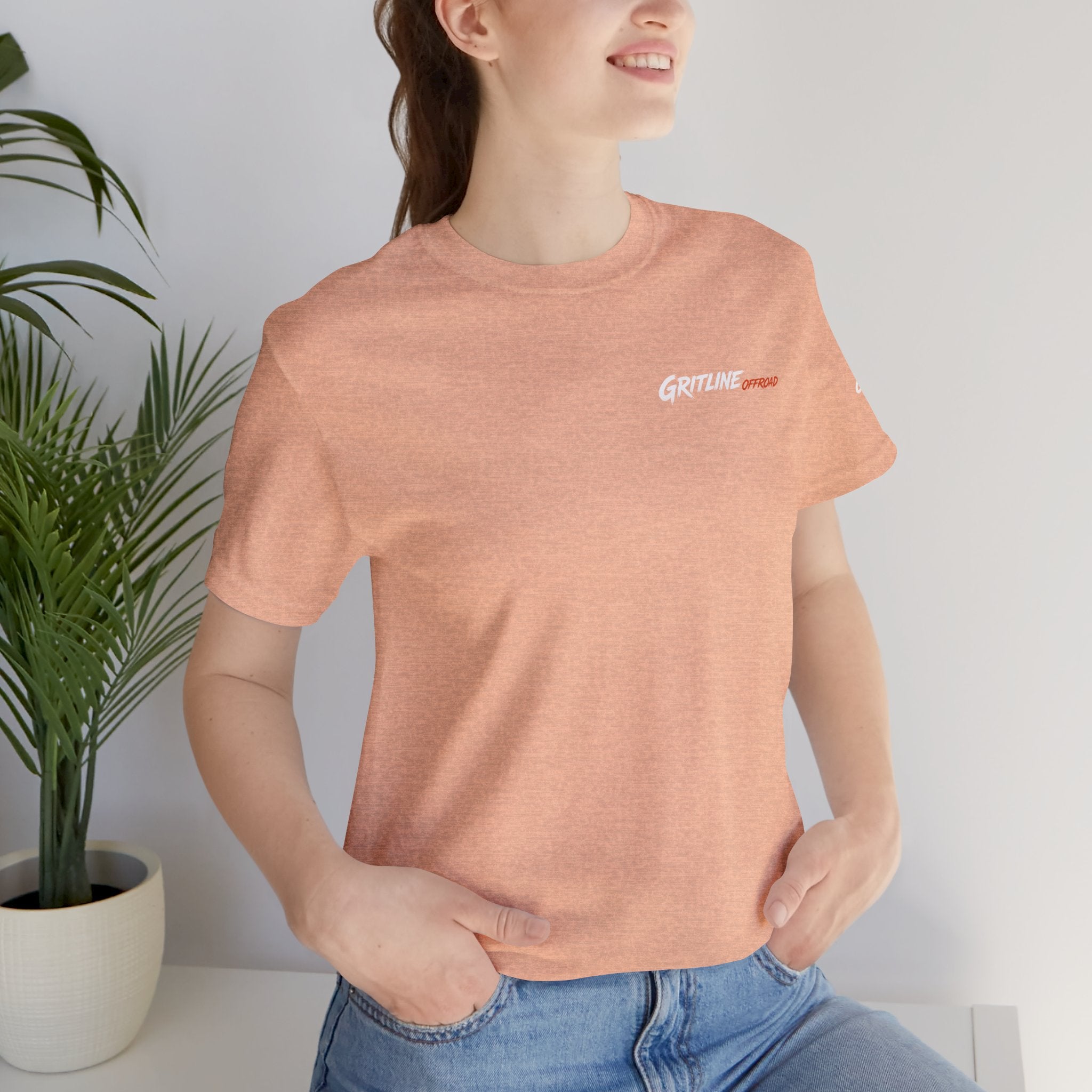 Off-Road Adventure Tee — "Gritline" Jeep Mountain Graphic