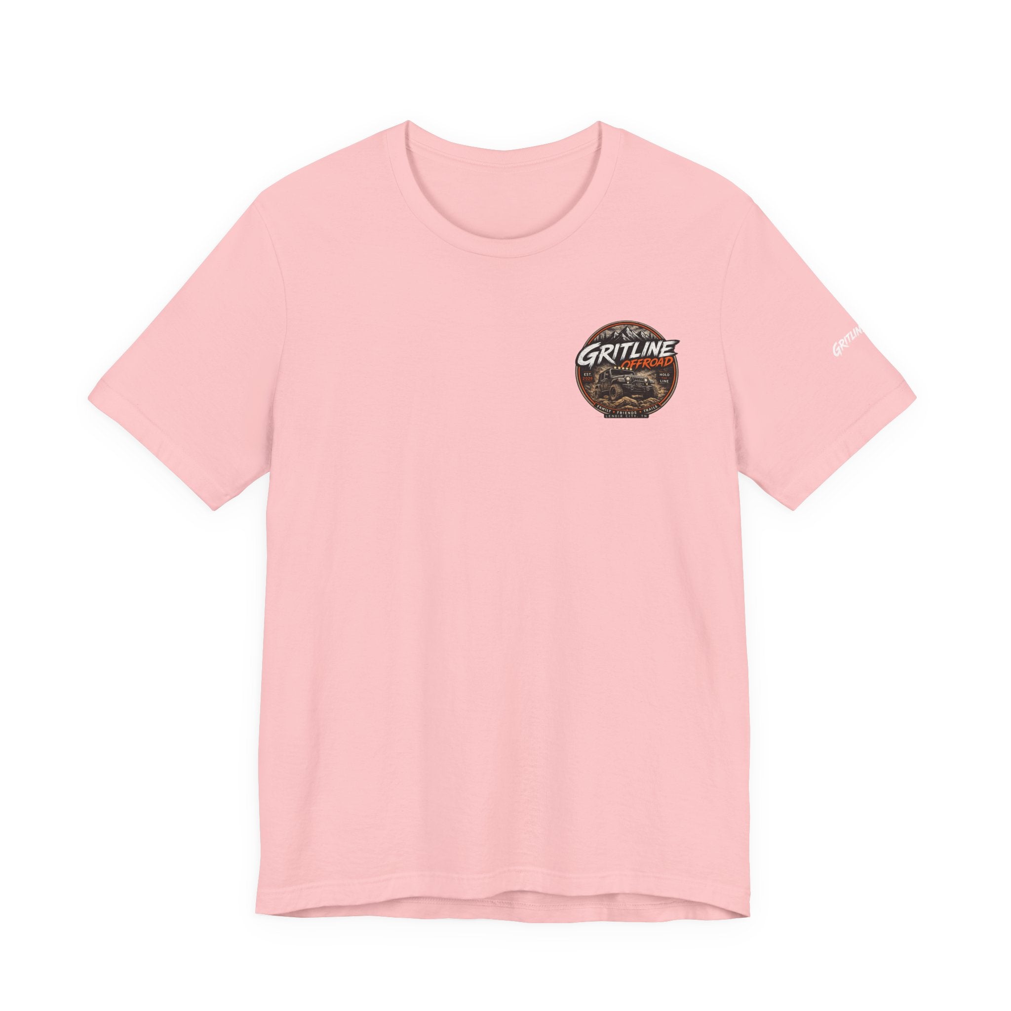 Offroad Jeep T-Shirt — "Gritline Offroad" Rugged Adventure Tee