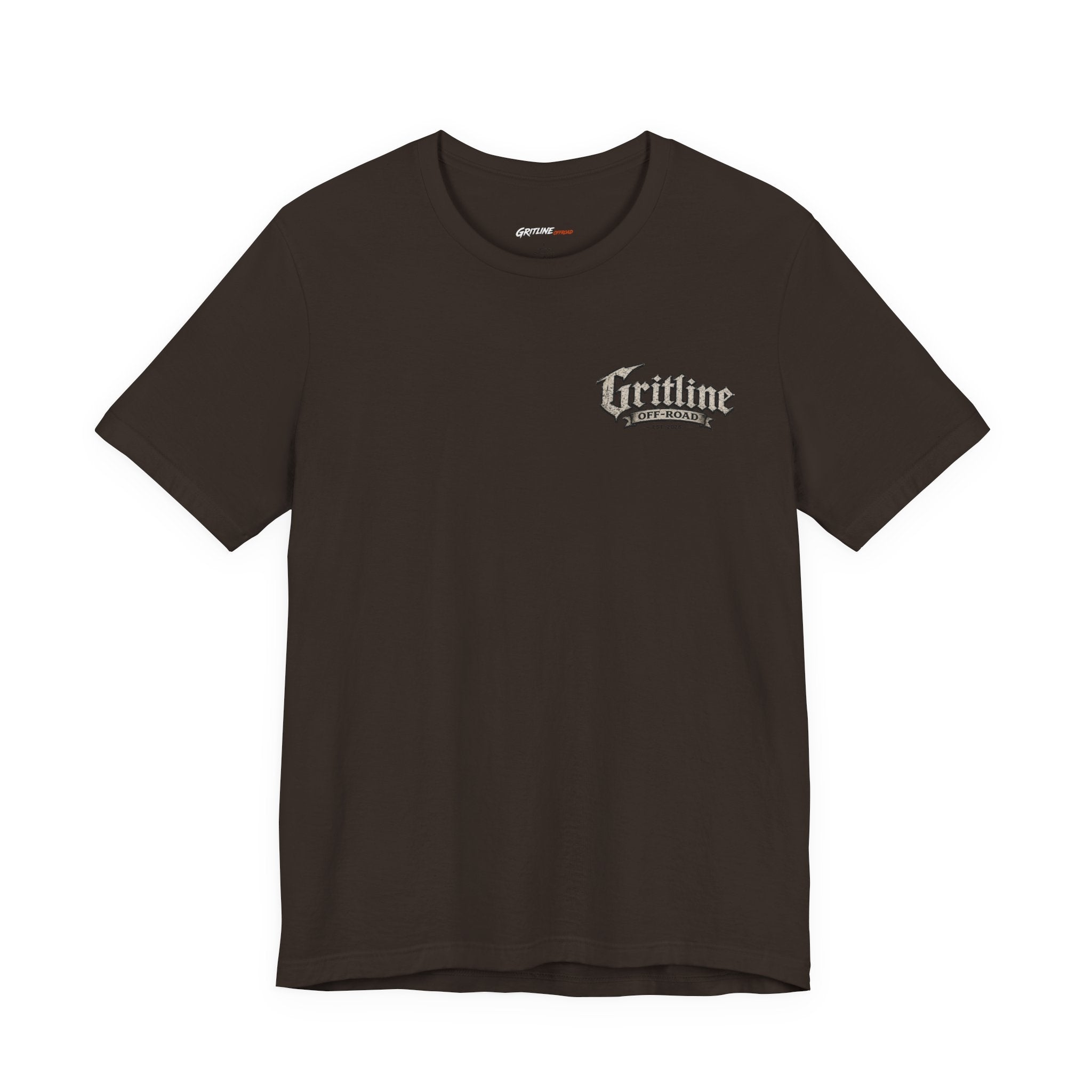 Off-Road Gritline Graphic Tee — "Gritline Off-Road" Skull & Jeep Shirt